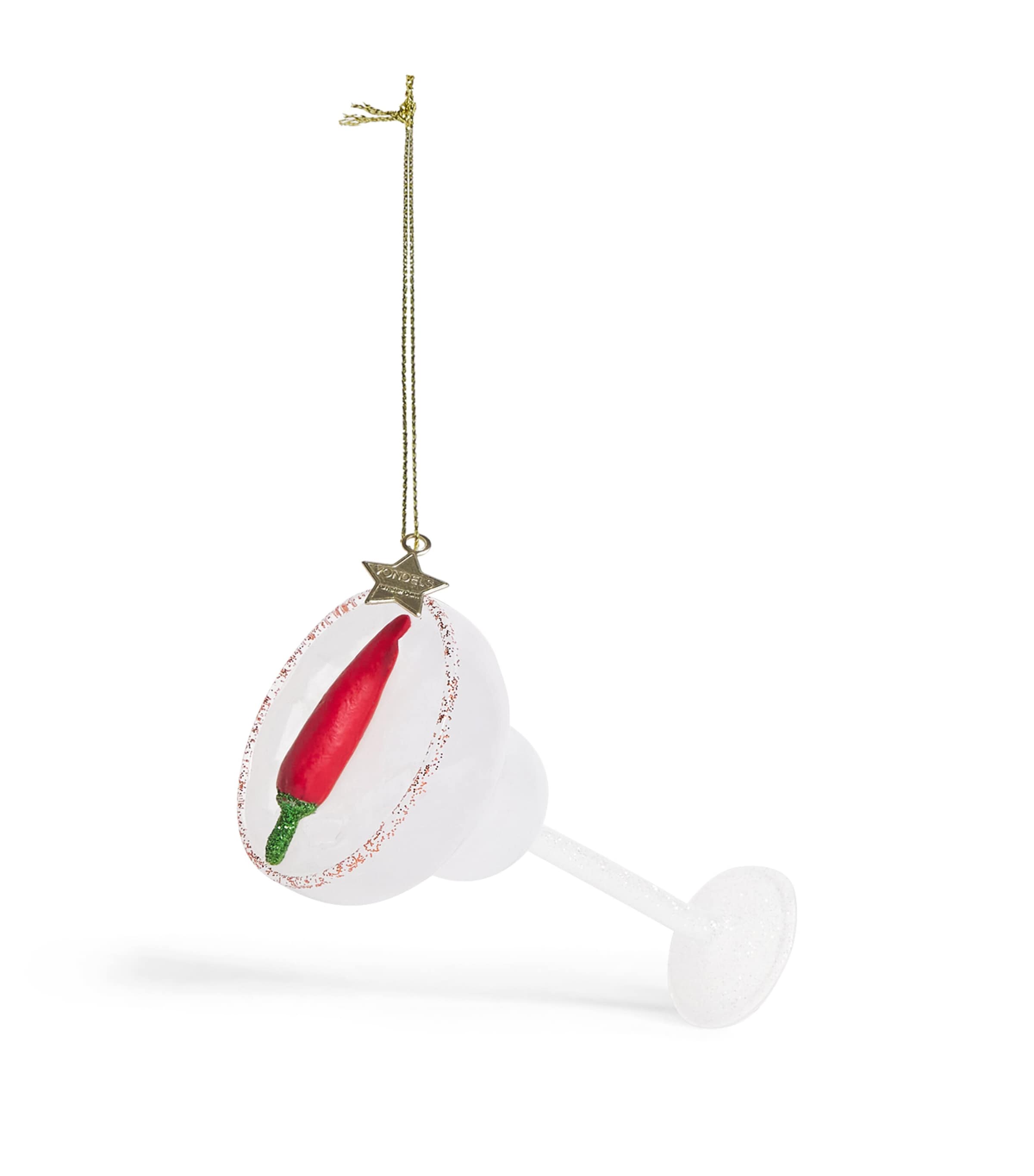 Harrods Spicy Margarita Tree Decoration White