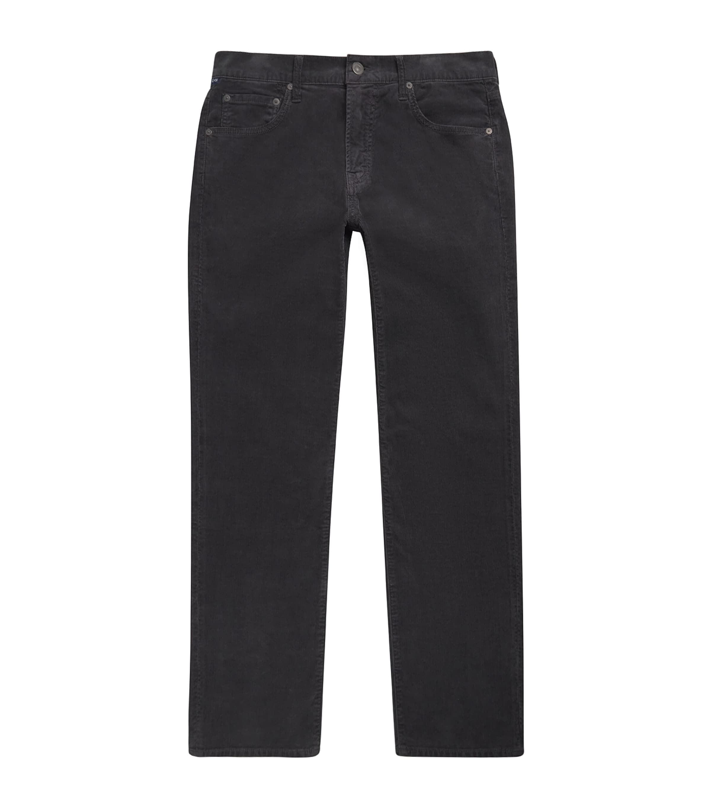 Citizens of Humanity Mens Corduroy Elijah Straight Jeans Charcoal