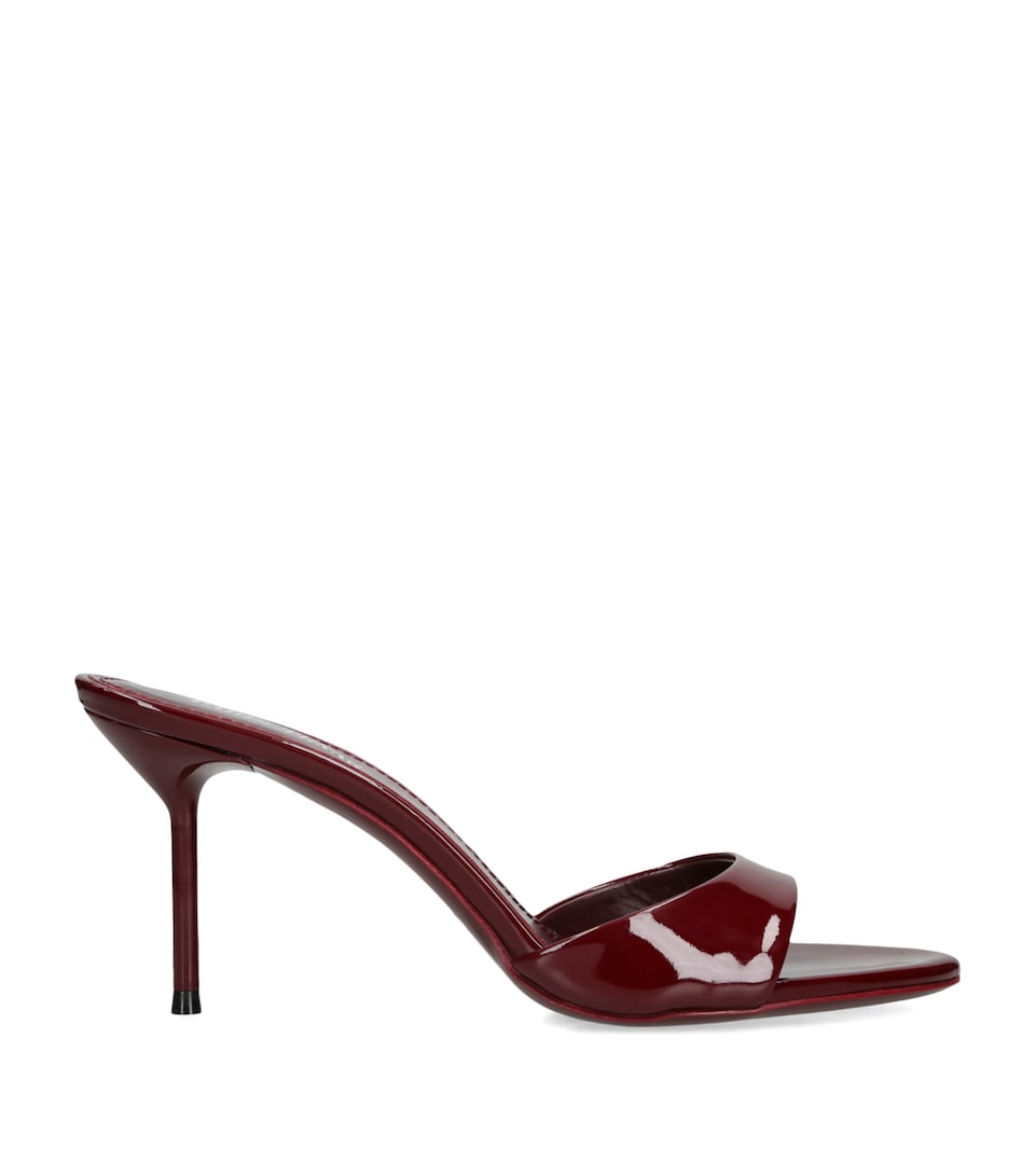 Paris Texas Patent Leather Lidia Mules 70 Wine