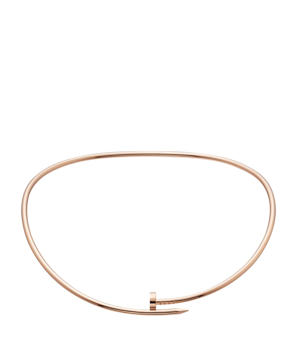 Rose Gold Juste un Clou Necklace