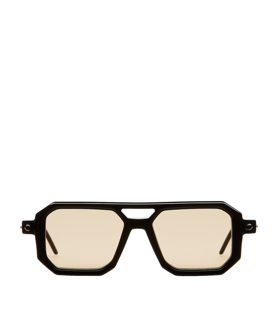 Kuboraum Acetate Mask P8 Sunglasses Light Brown