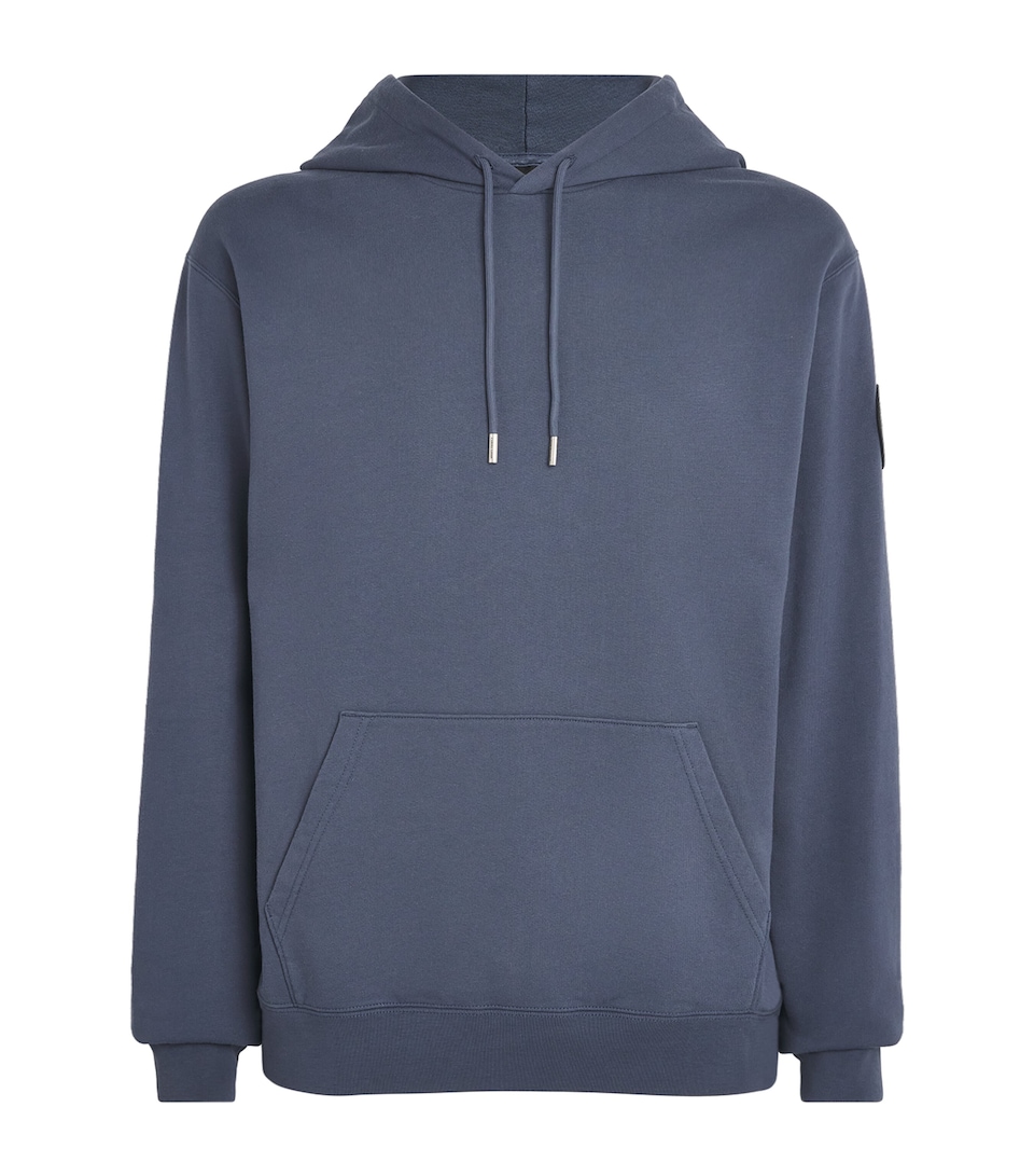 Canada Goose Mens Organic Cotton Loon Hoodie Dusk Blue