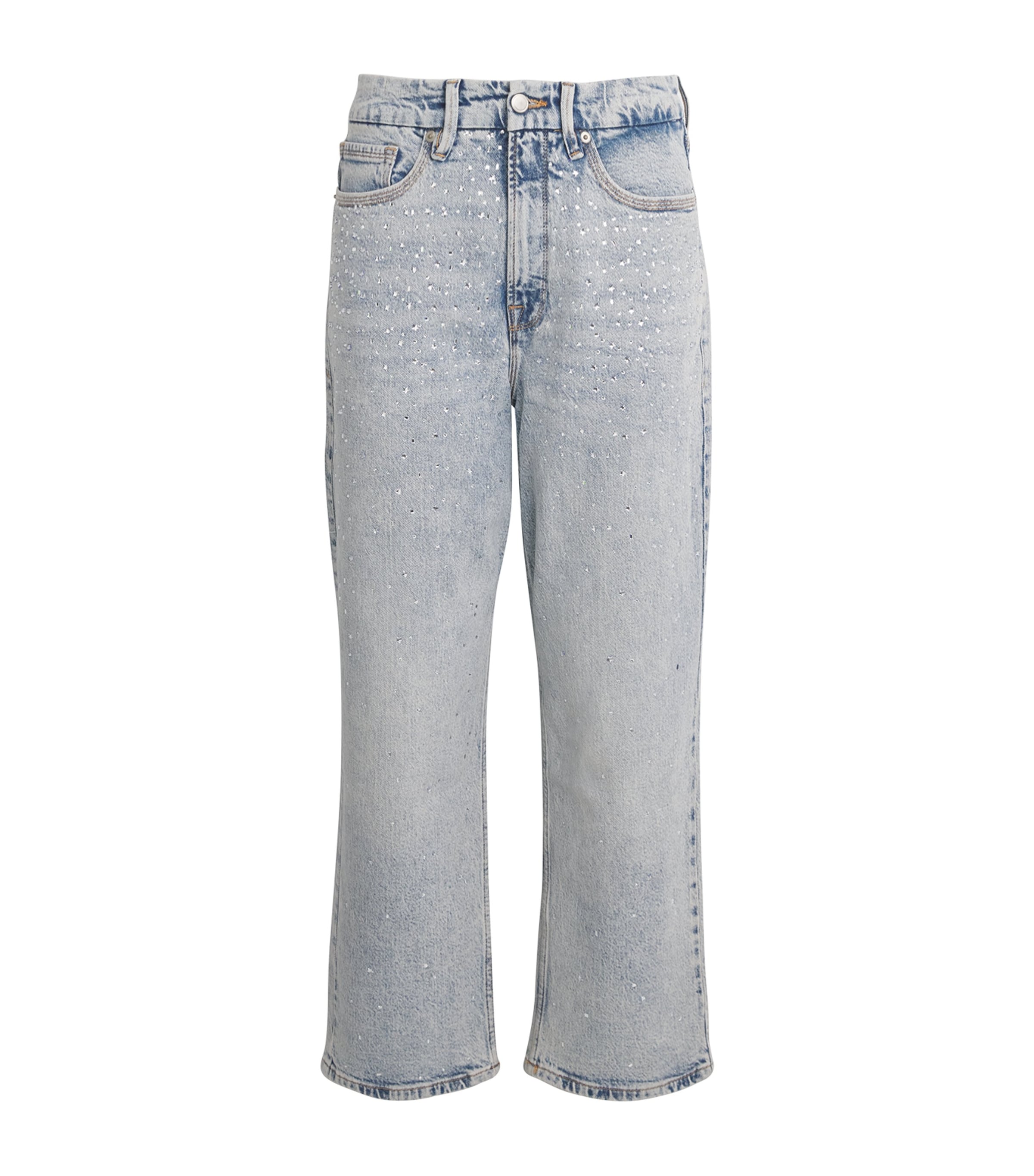 Crystal Stars Good 90s Wide-Leg Jeans