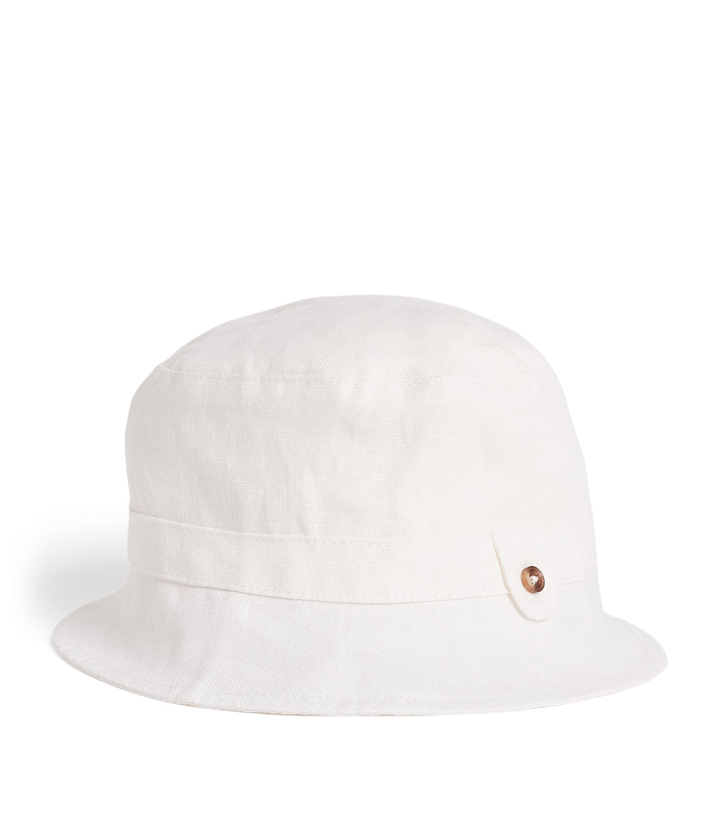 Linen Bob Bucket Hat