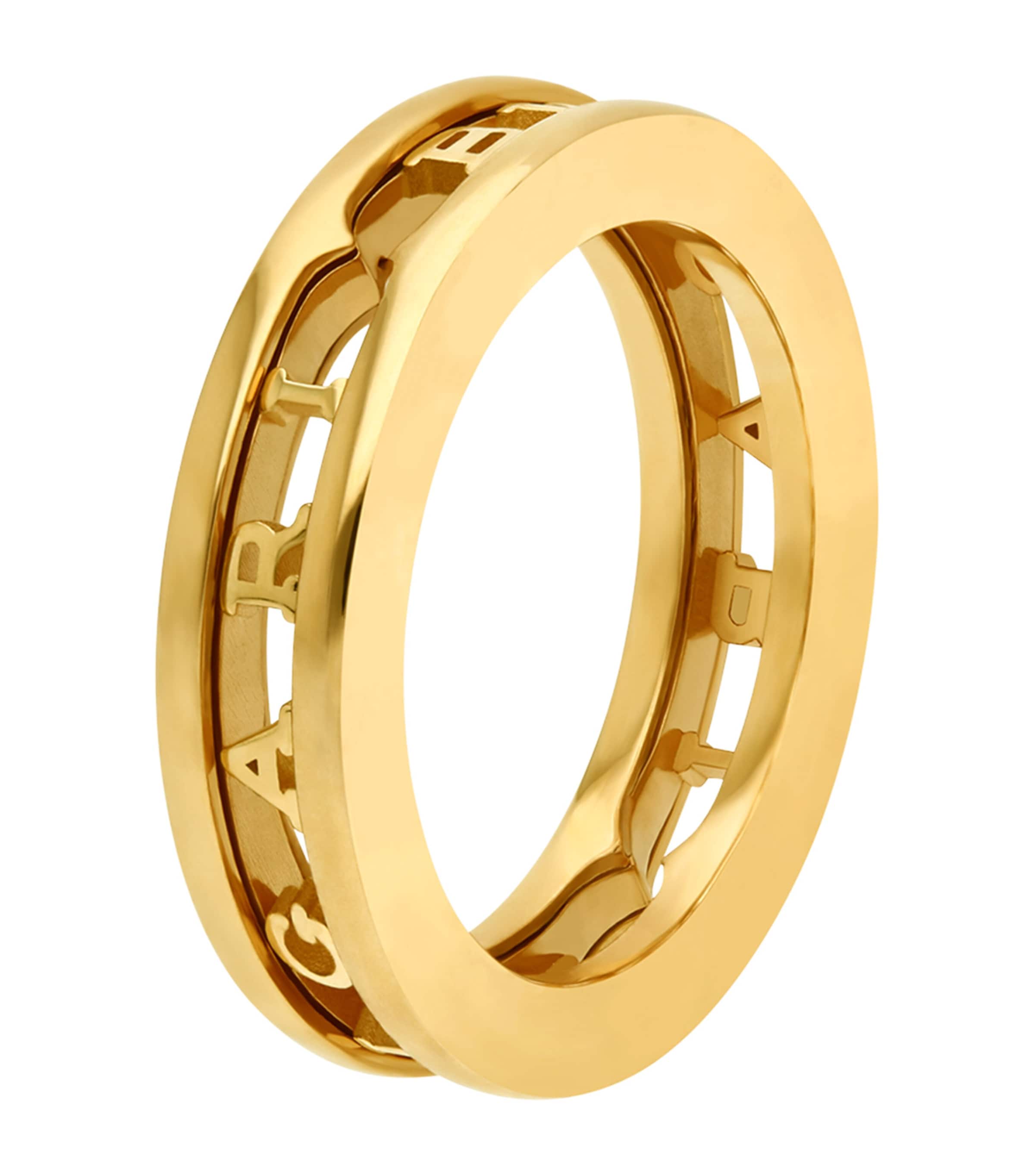 Bvlgari Yellow Gold B.zero1 Ring Yellow Gold