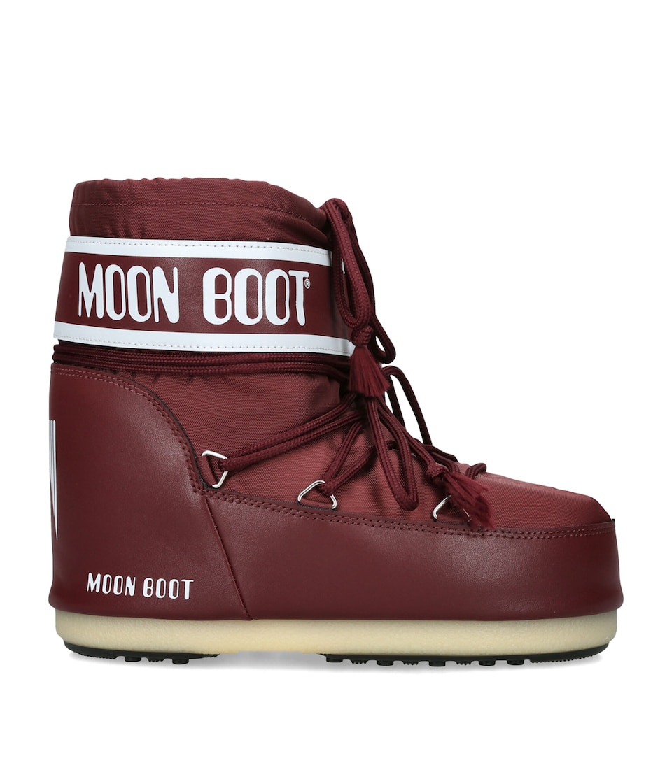 Moon Boot Icon 2 Low Moon Boots Wine