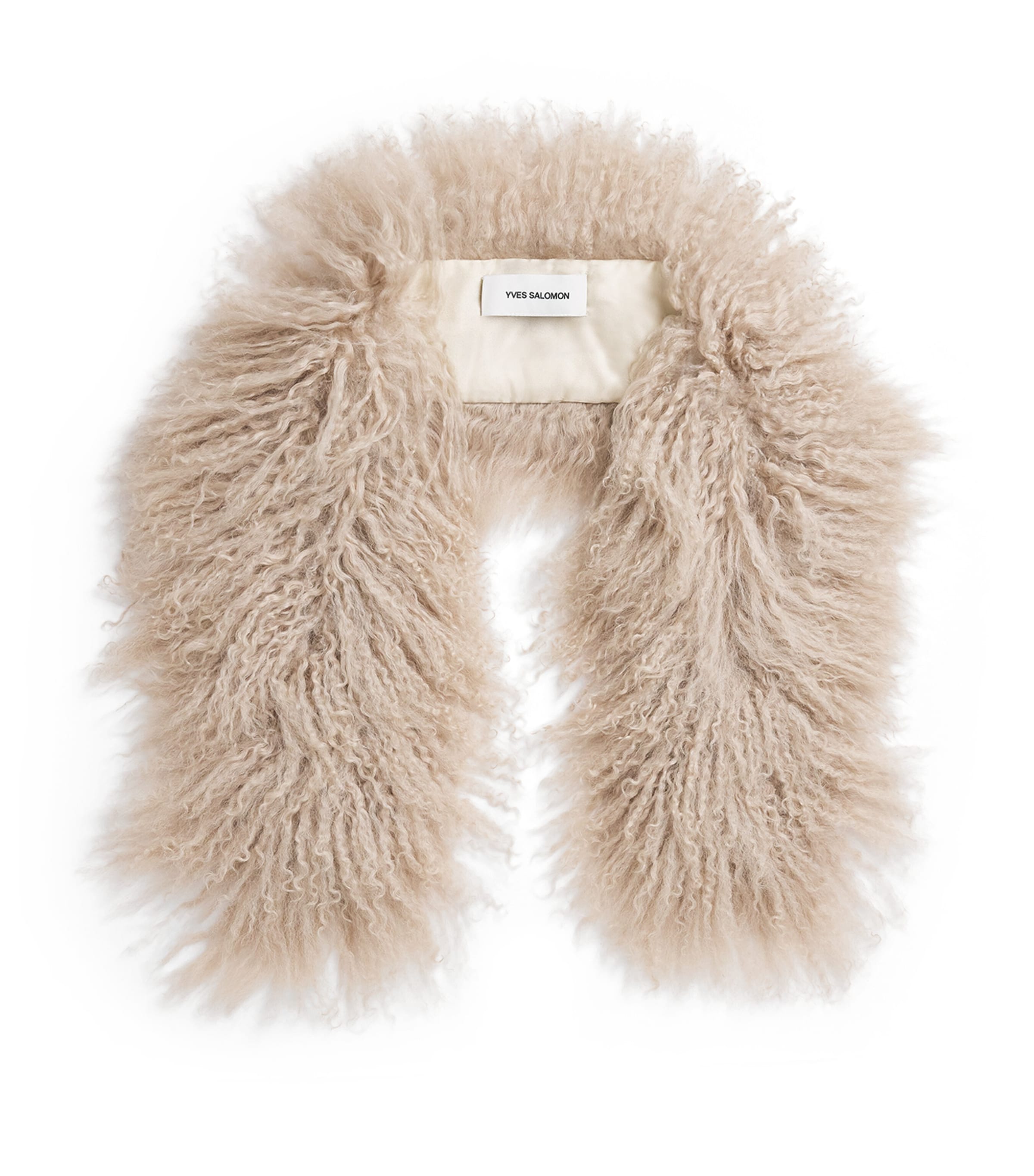 Yves Salomon Lamb Fur Scarf