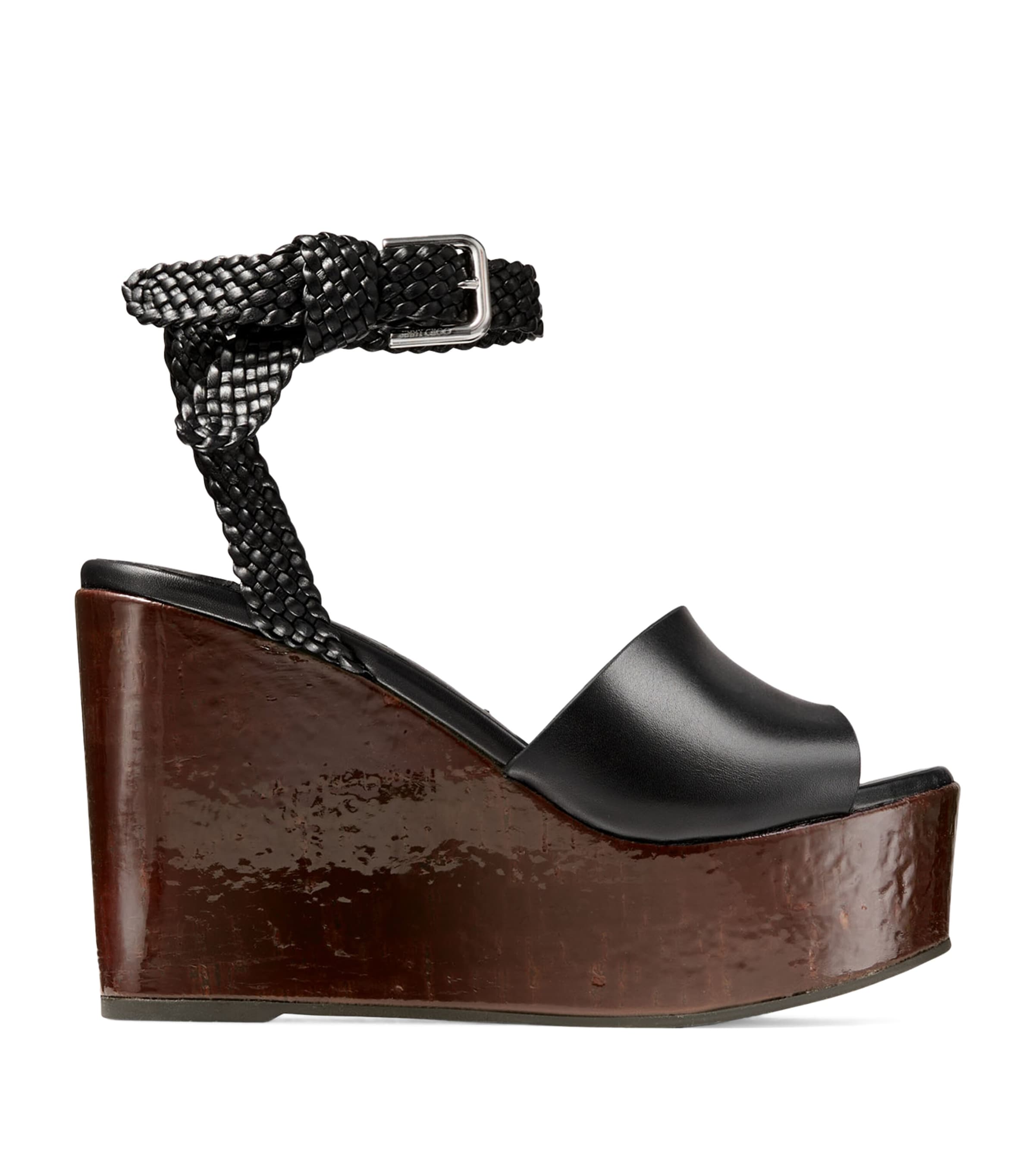 Jori 100 Leather Wedge Sandals