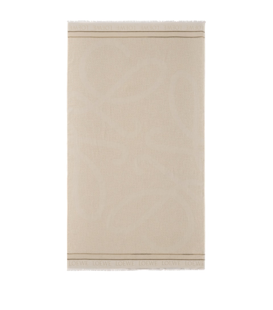 x Paula's Ibiza Cotton Anagram Jacquard Pareo