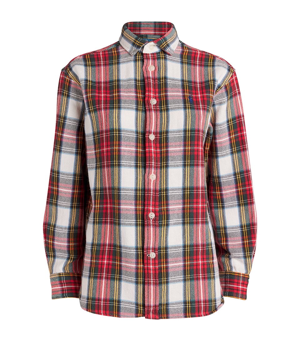 Cotton Plaid Shirt