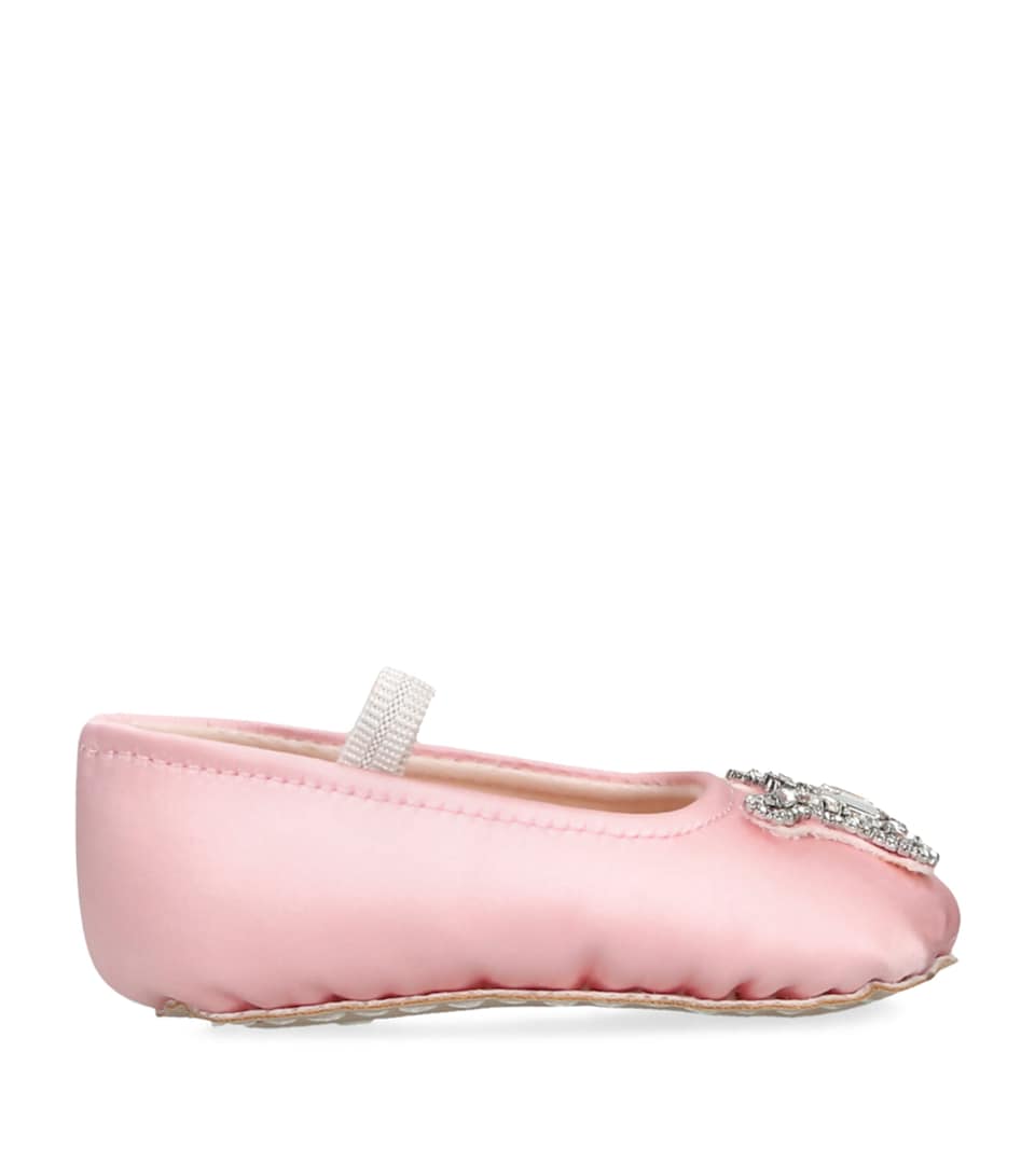 Satin Odette Ballet Flats