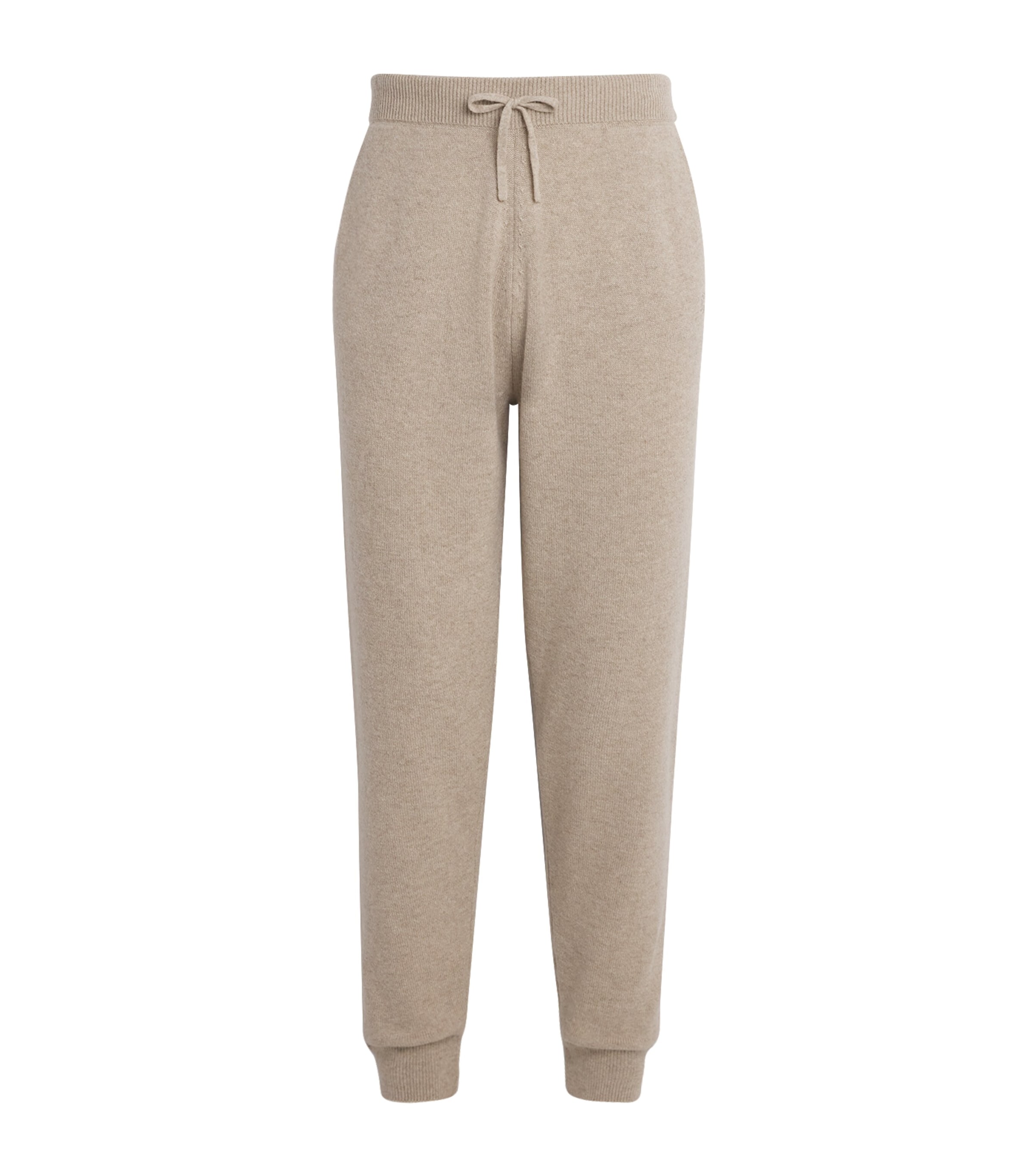 Harrods Mens Cashmere Sweatpants Dark Medium Dyed