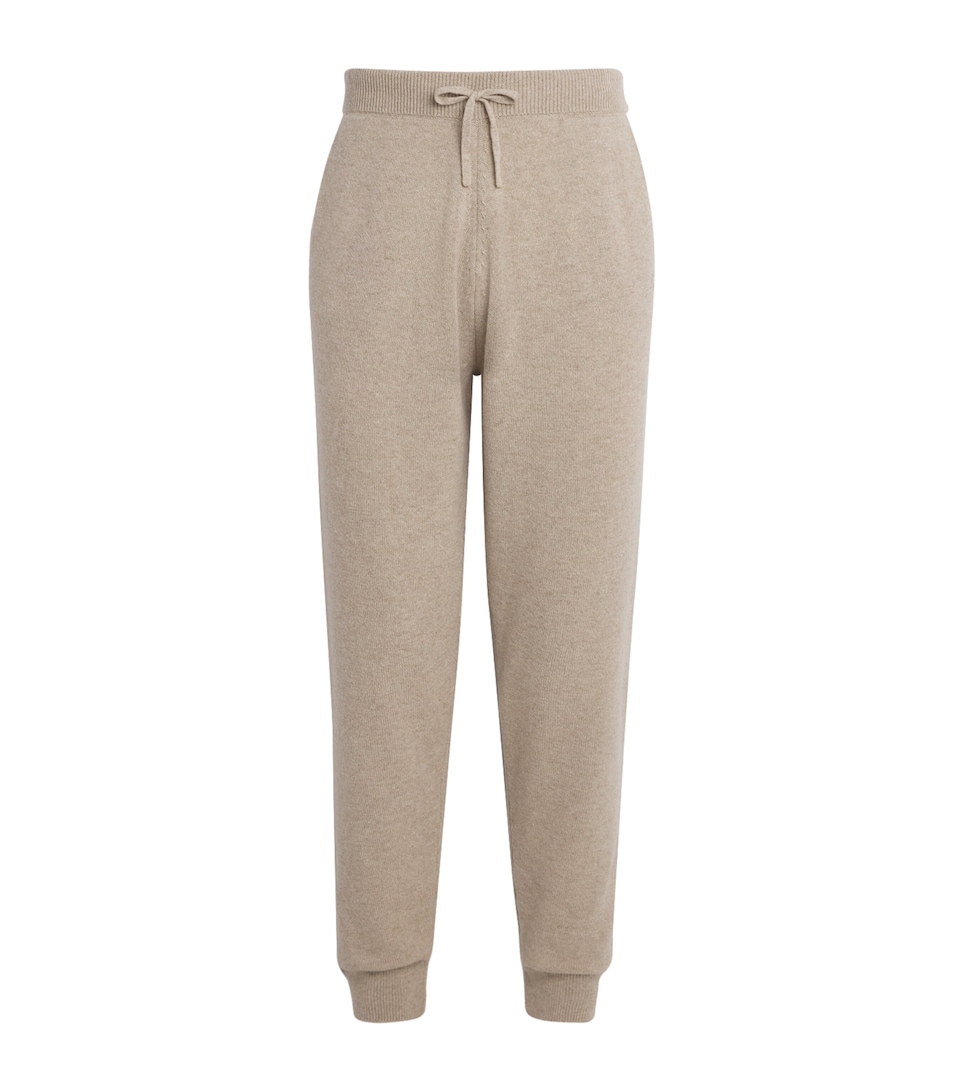 Harrods Mens Cashmere Sweatpants Dark Medium Dyed