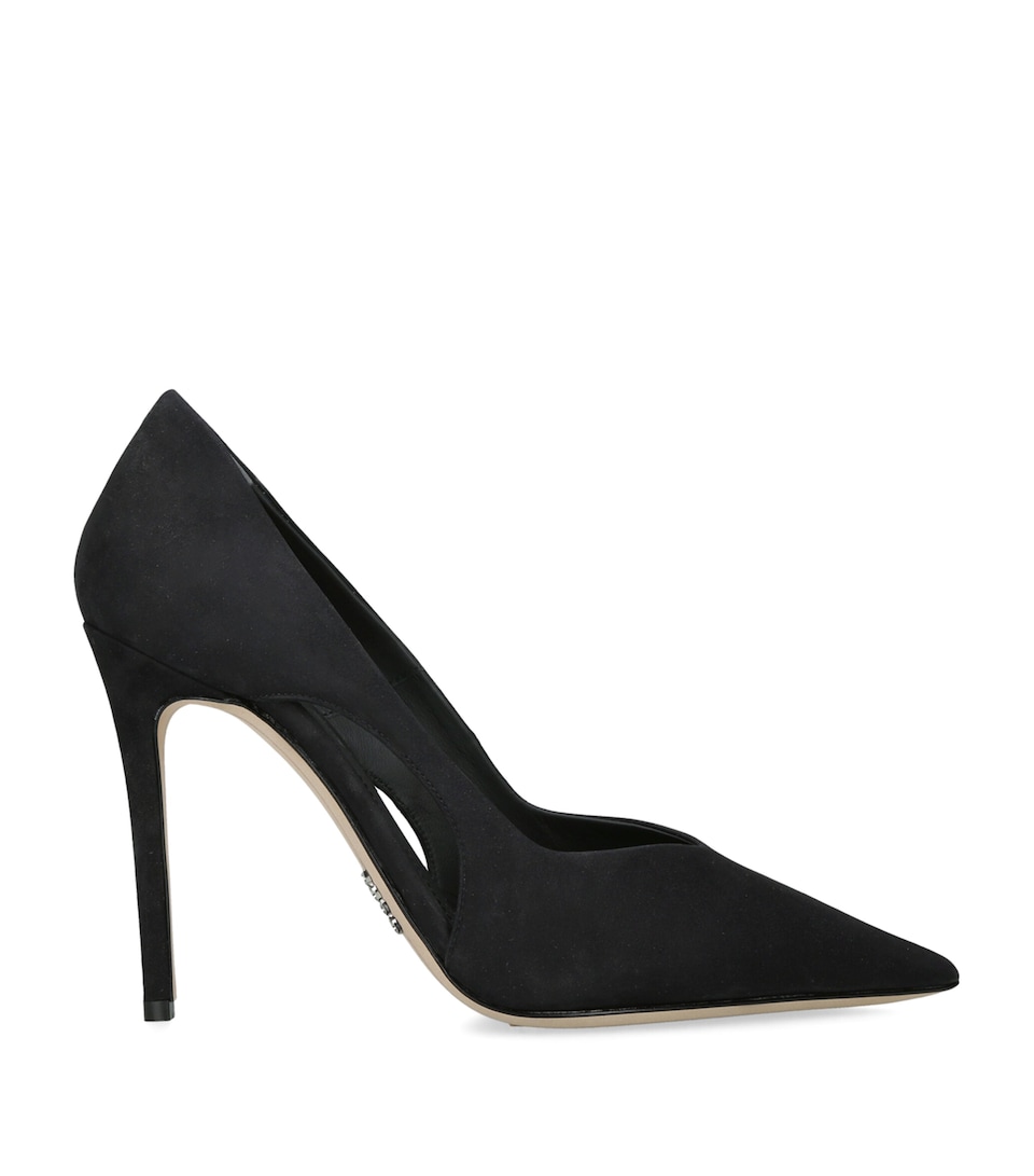 Rodo Nubuck Vanessa Pumps 110 Black
