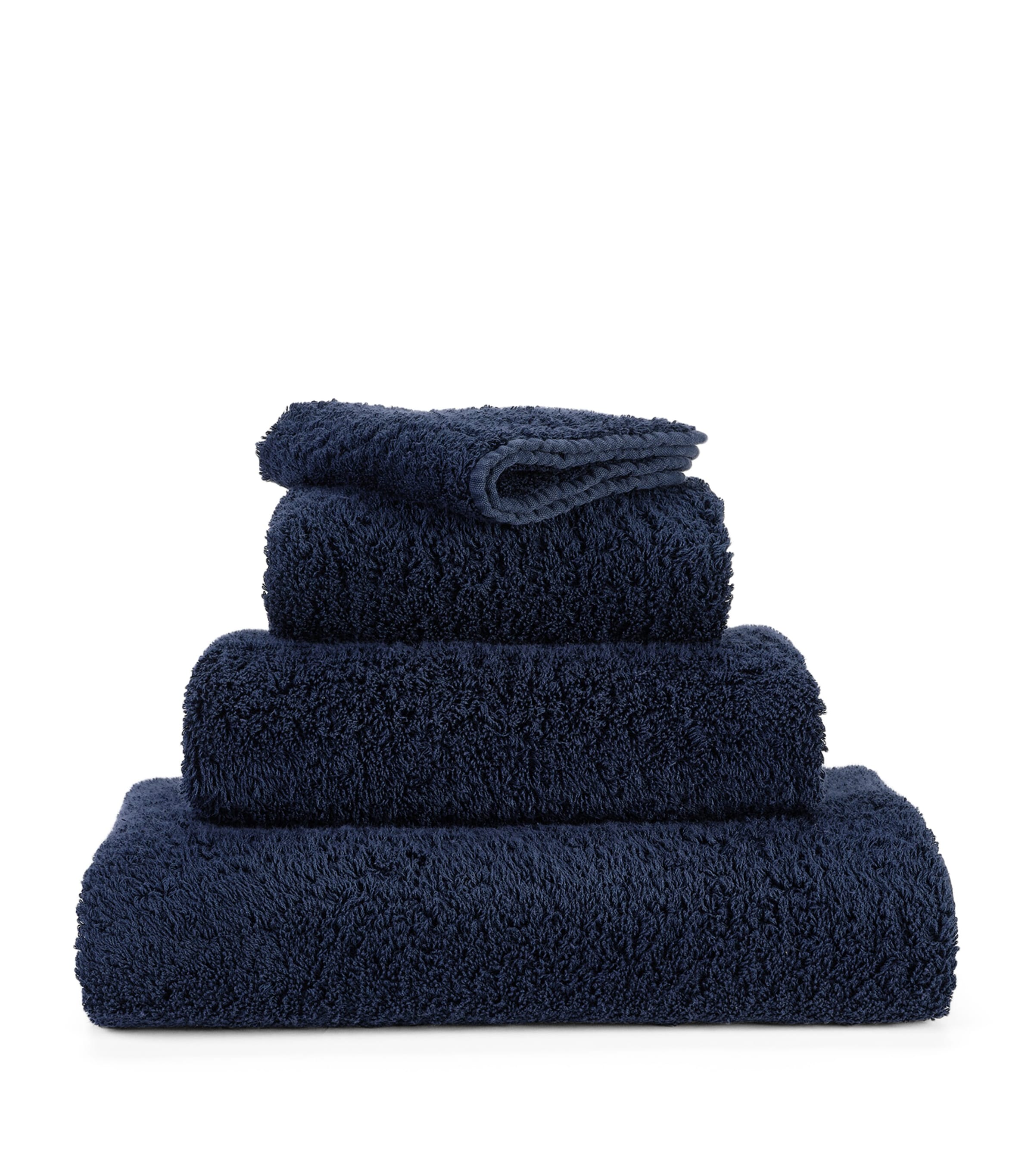 Abyss & Habidecor Super Pile Bath Sheet (105cm x 180cm) Navy