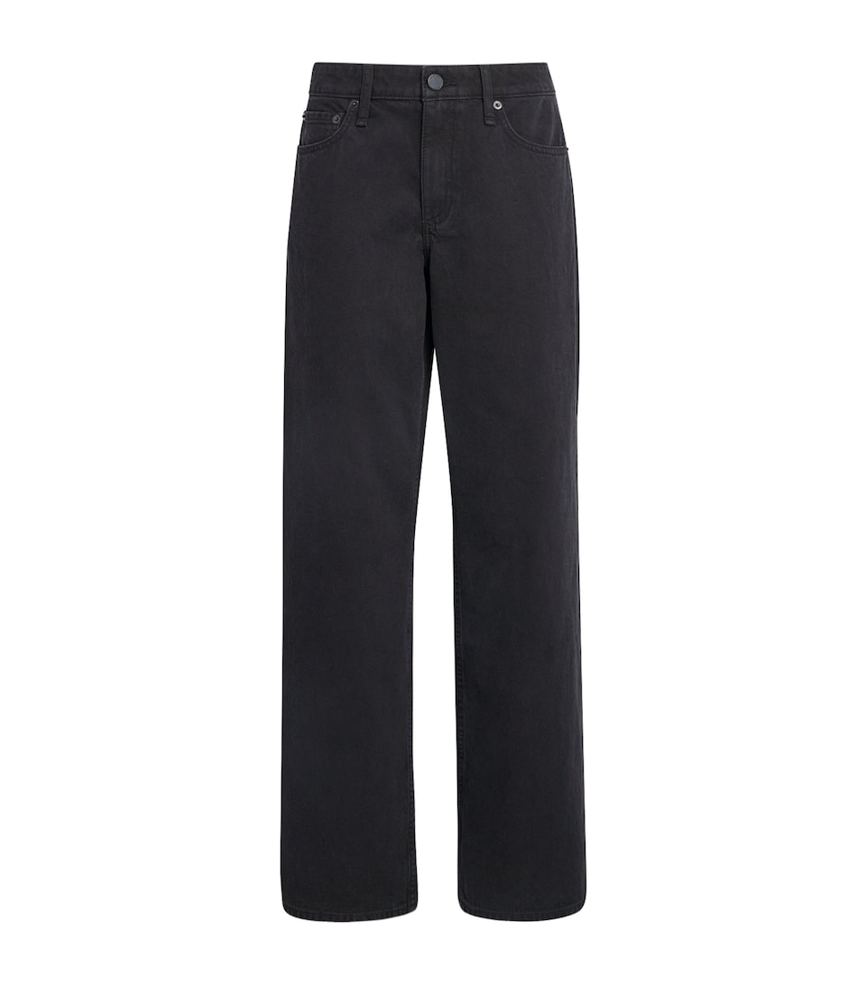 Rag & Bone Womens Cam Straight Jeans Shadow