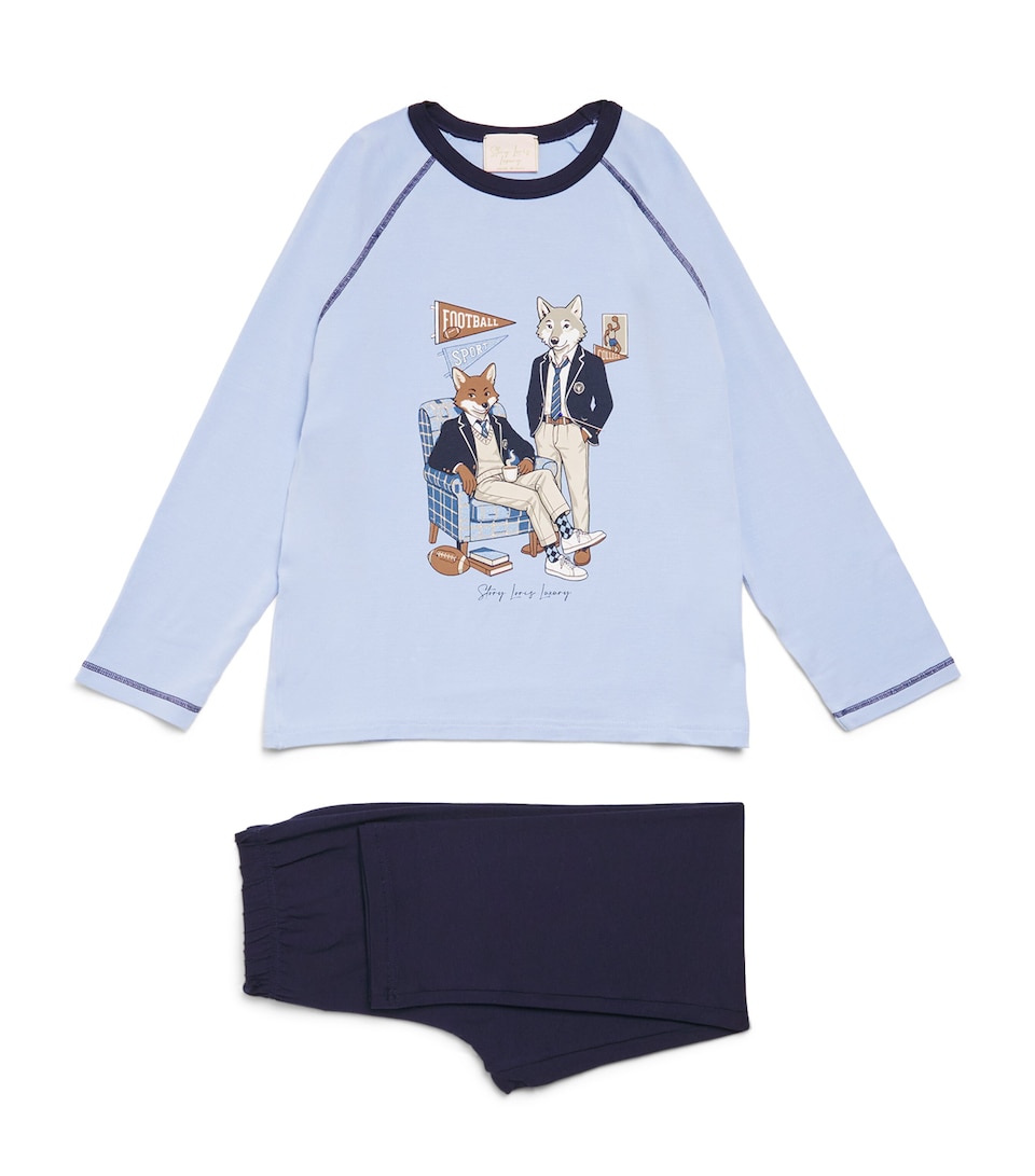 Story Loris Football Pyjama Set (3-14 Years)