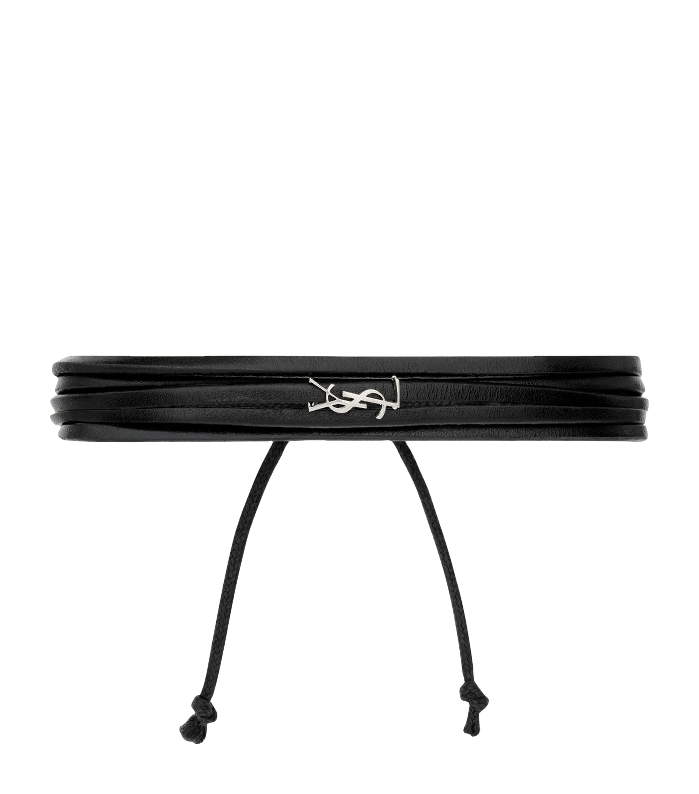 Leather Cassandre Bracelet