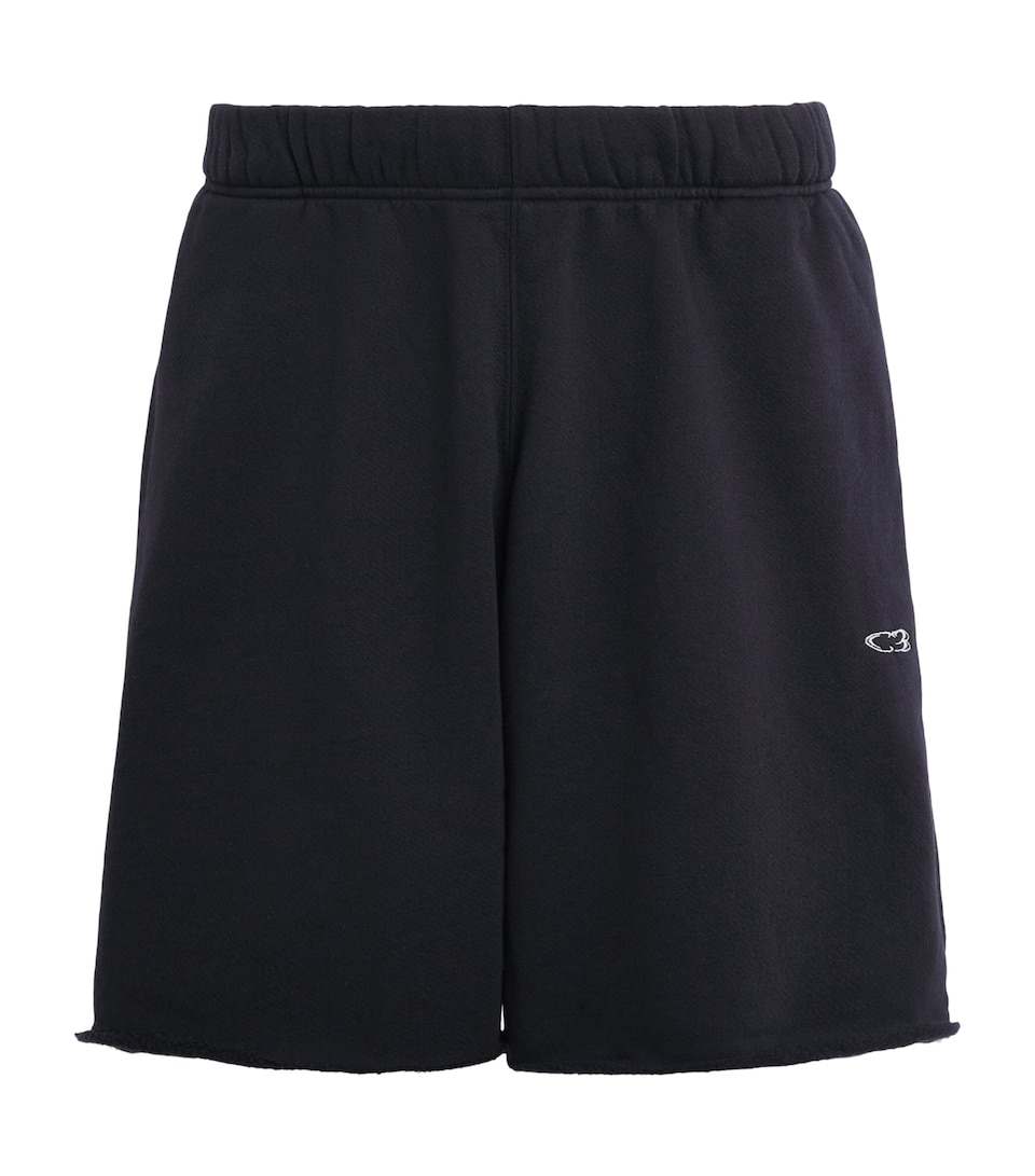 COLE BUXTON Mens Cotton Jersey Sweatshorts Vintage Navy