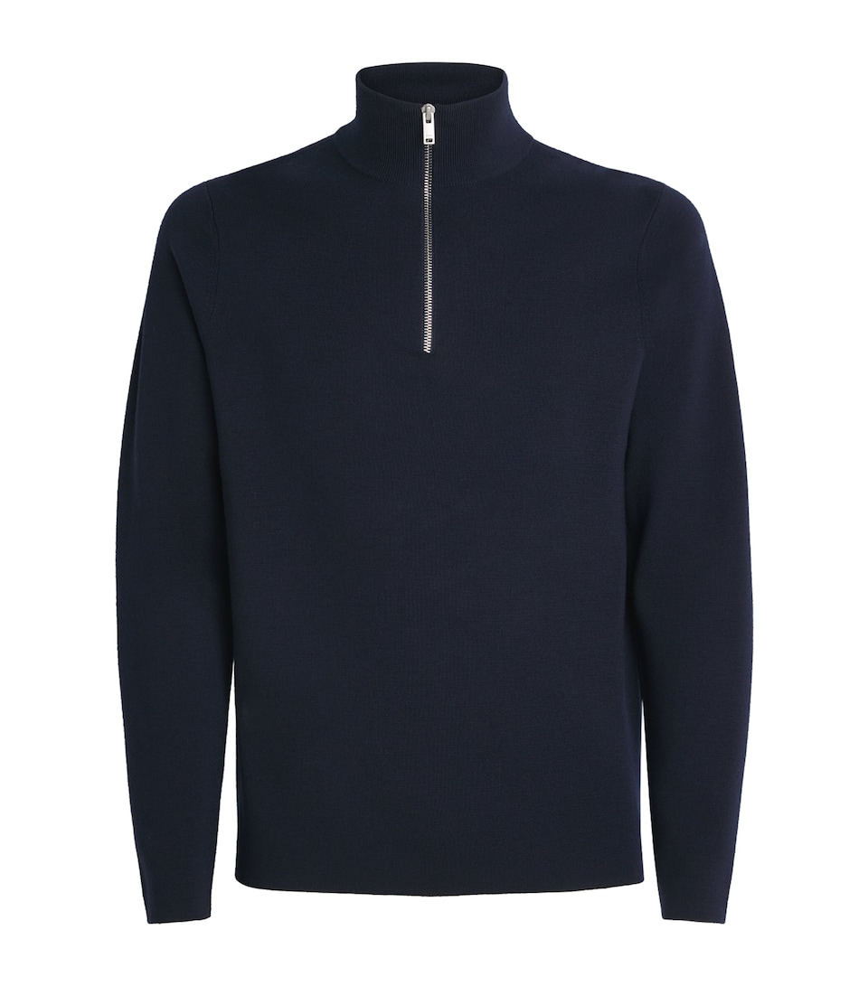 Wool Zip Sweater