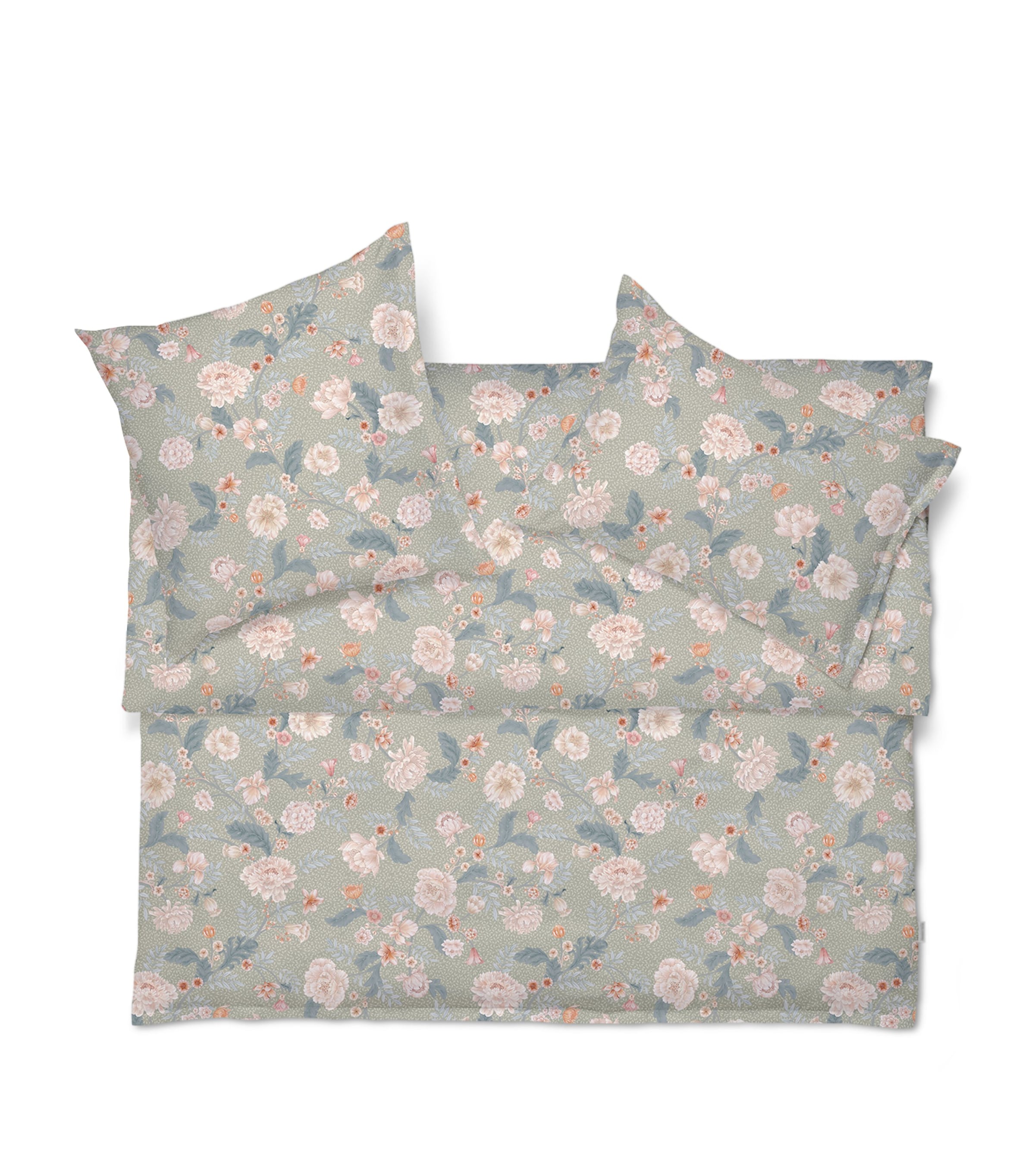 Schlossberg Zelda Oxford Pillowcase (50cm x 75cm) Vert