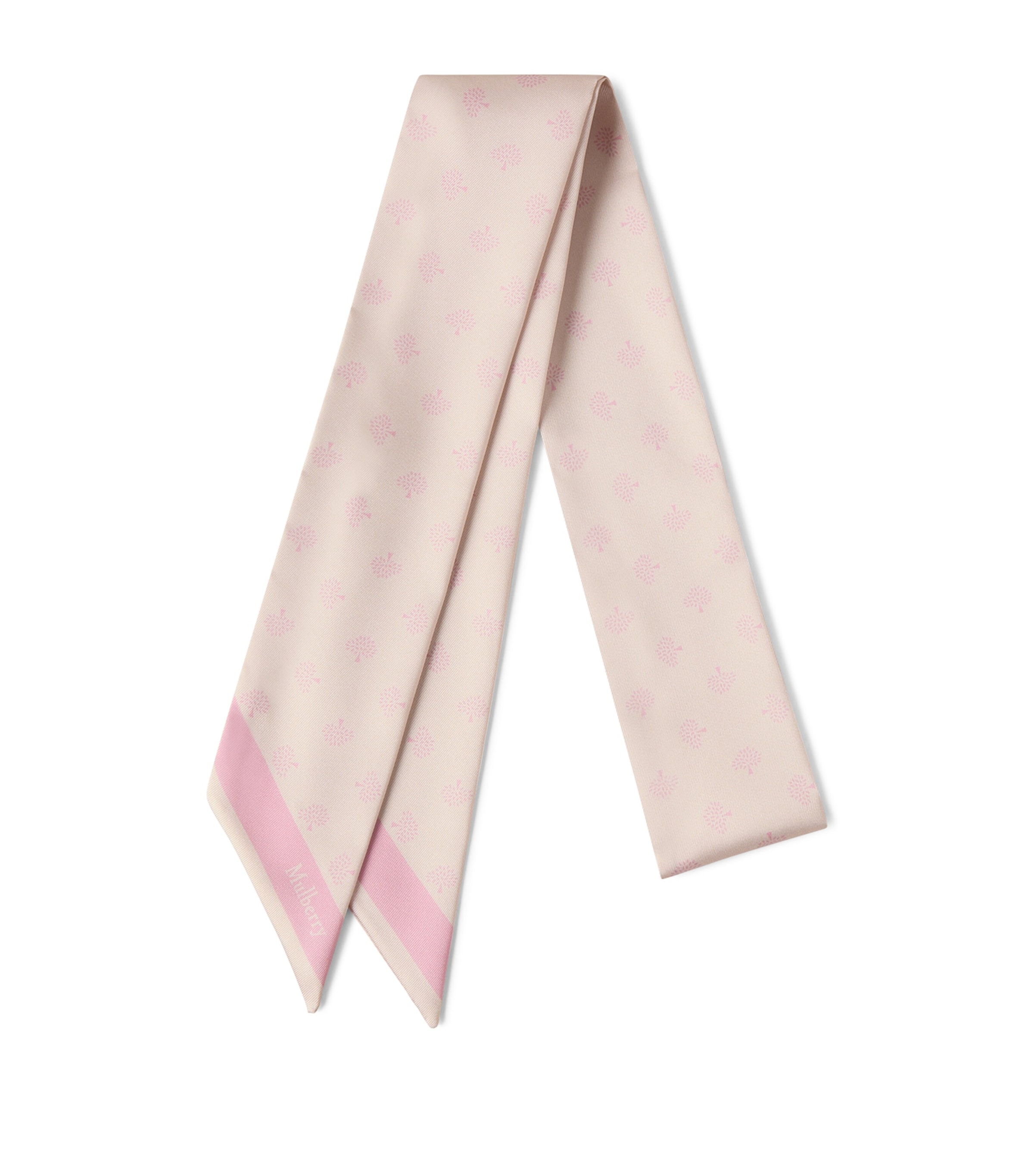 Mulberry Mulberry Tree Skinny Scarf Blossom Pink
