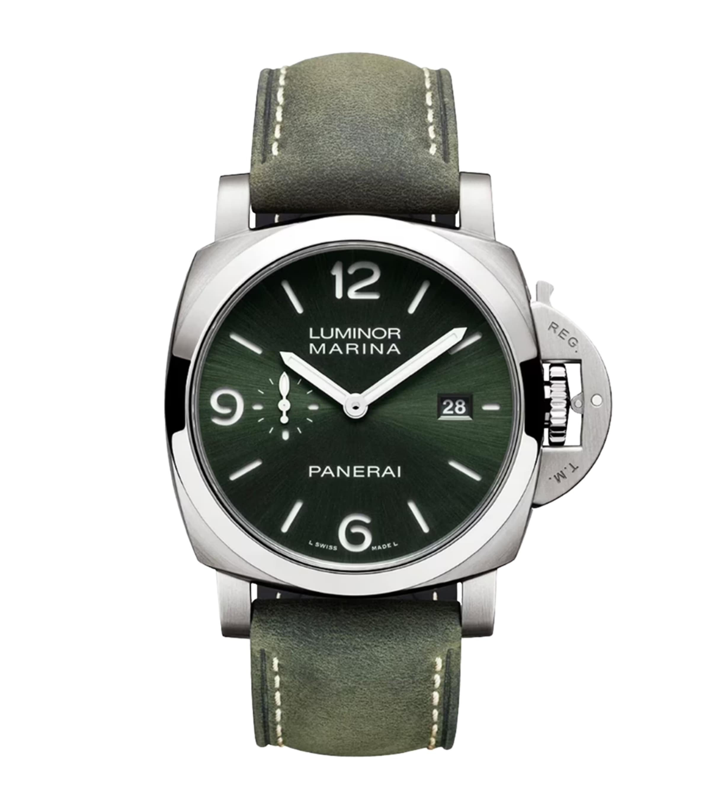 Brushed Titanium Luminor Marina Watch 44mm