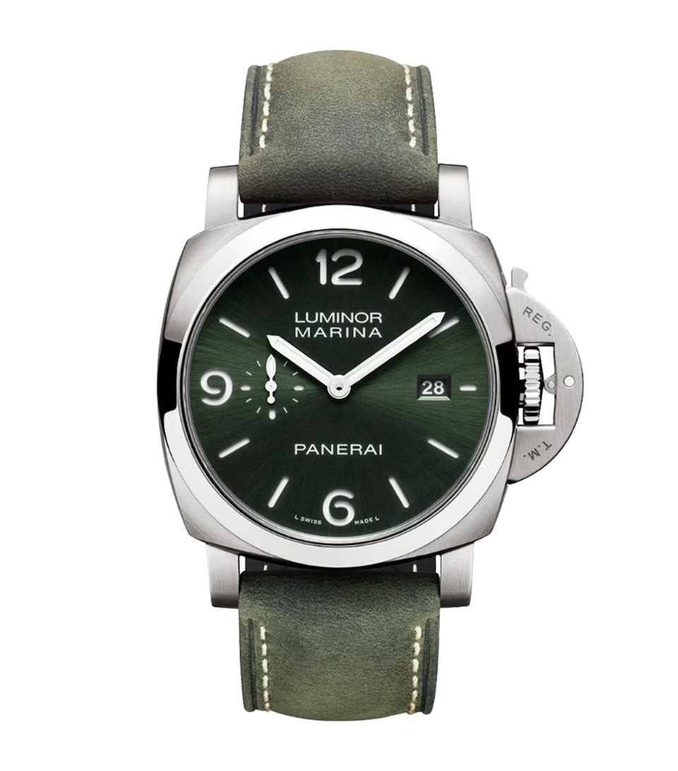 Brushed Titanium Luminor Marina Watch 44mm