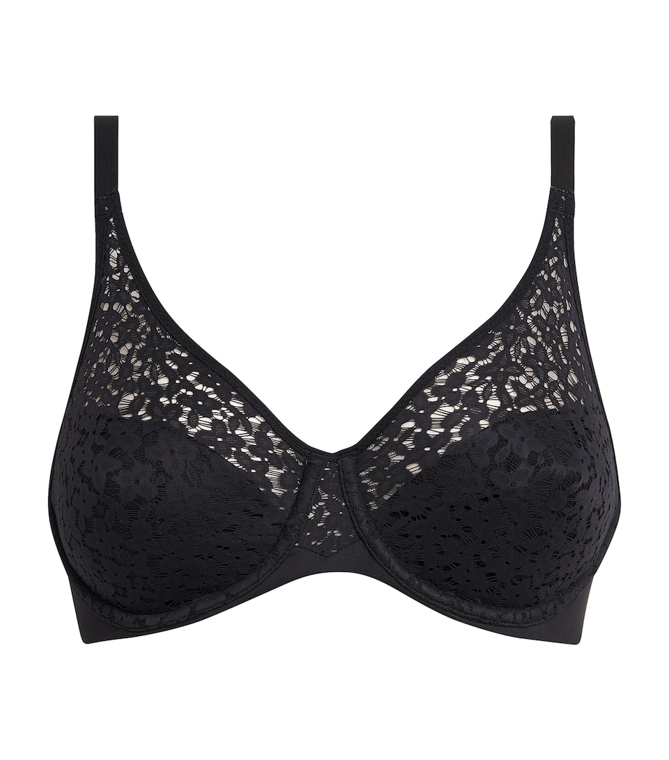 Chantelle Womens Norah Underwired Bra Black