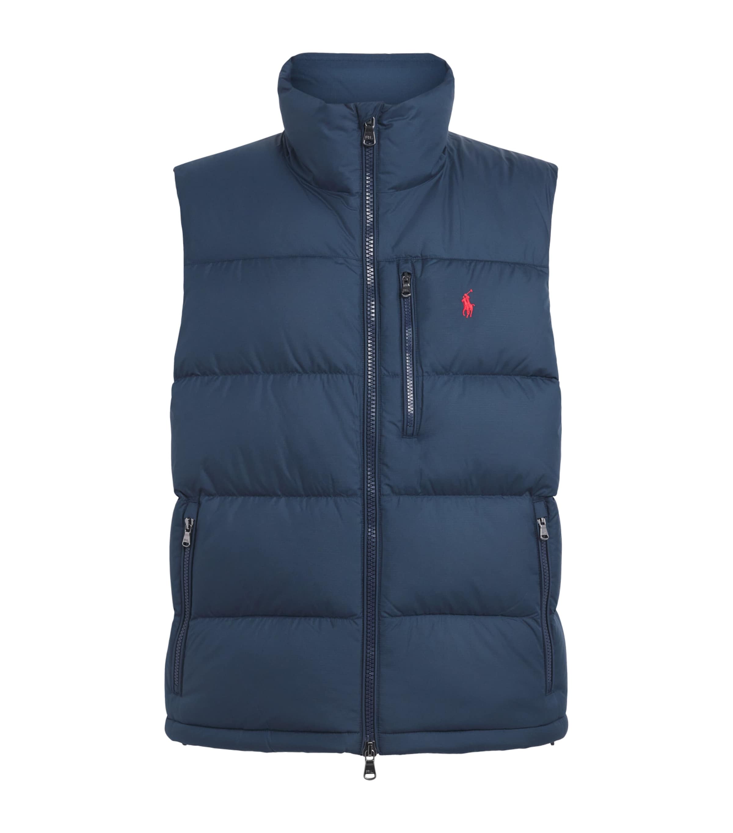 Polo Ralph Lauren Mens Gorham Down Gilet Collection Navy