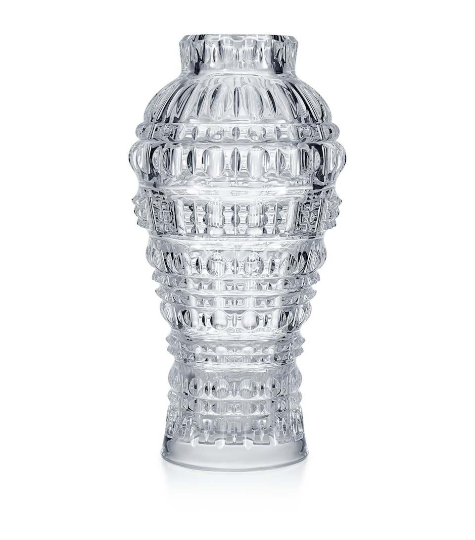 Baccarat Crystal New Antique Amphora Vase (53cm) Clear