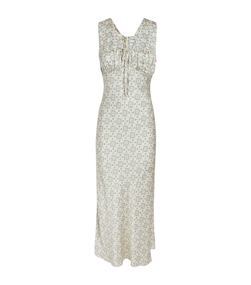 Claudie Pierlot Womens Printed Maxi Dress Light Print