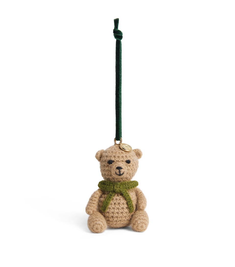 Harrods Wool Harrods Bear Tree Decoration