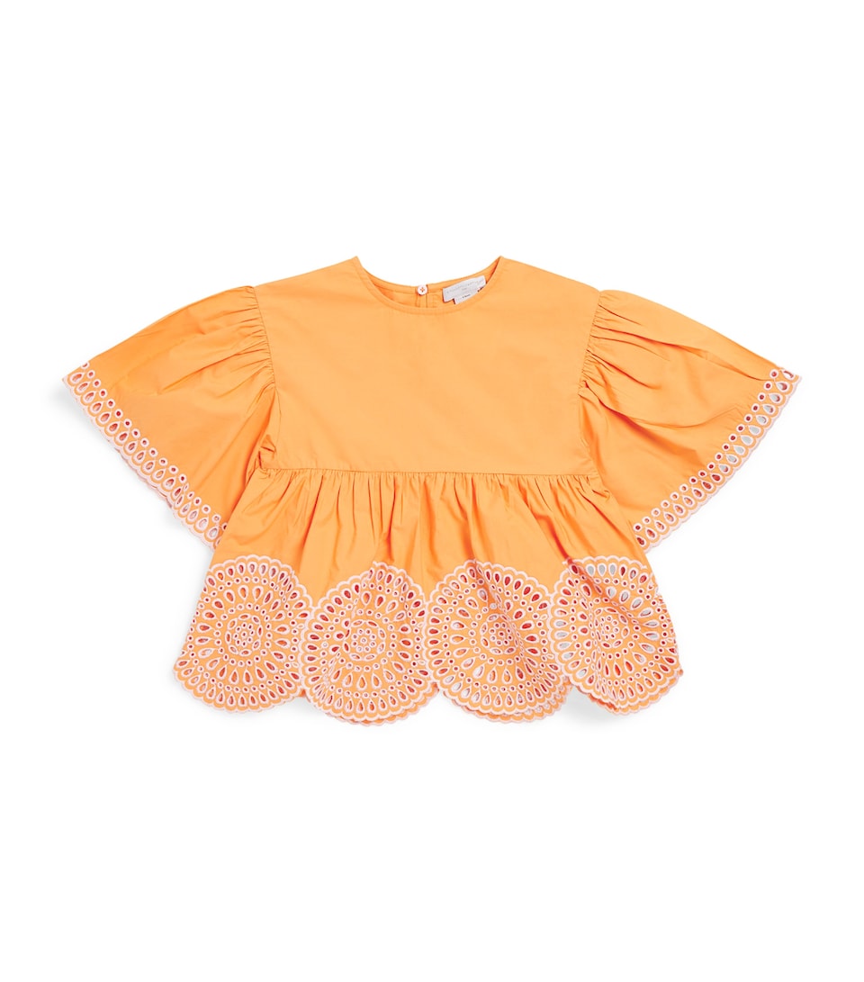 Organic Cotton Embroidered Blouse (2-14 Years)