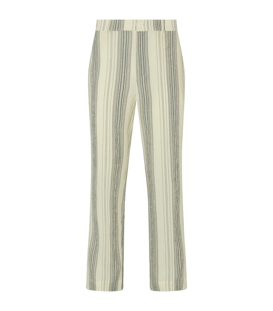 Cotton-Cashmere Woolby Trousers