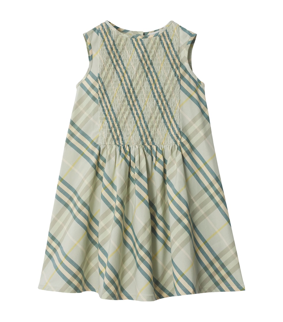 Cotton Check Dress (3-12 Years)