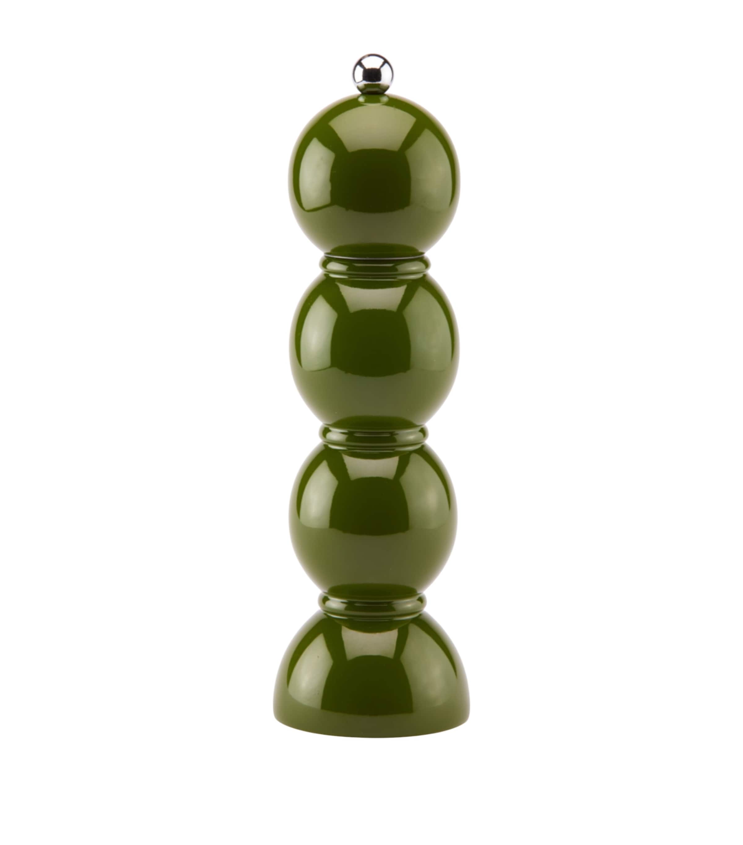 Addison Ross Bobbin Salt or Pepper Mill Green