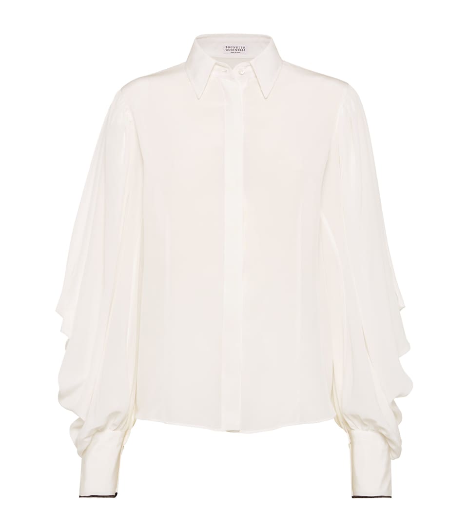Silk Crepe Shirt