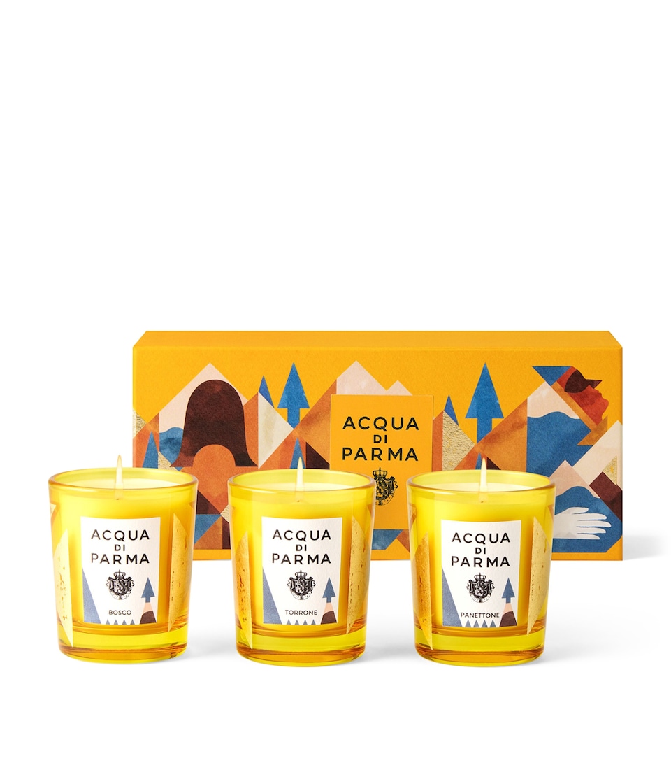 Acqua di Parma Holiday Candle Trio Set (3 x 70g)