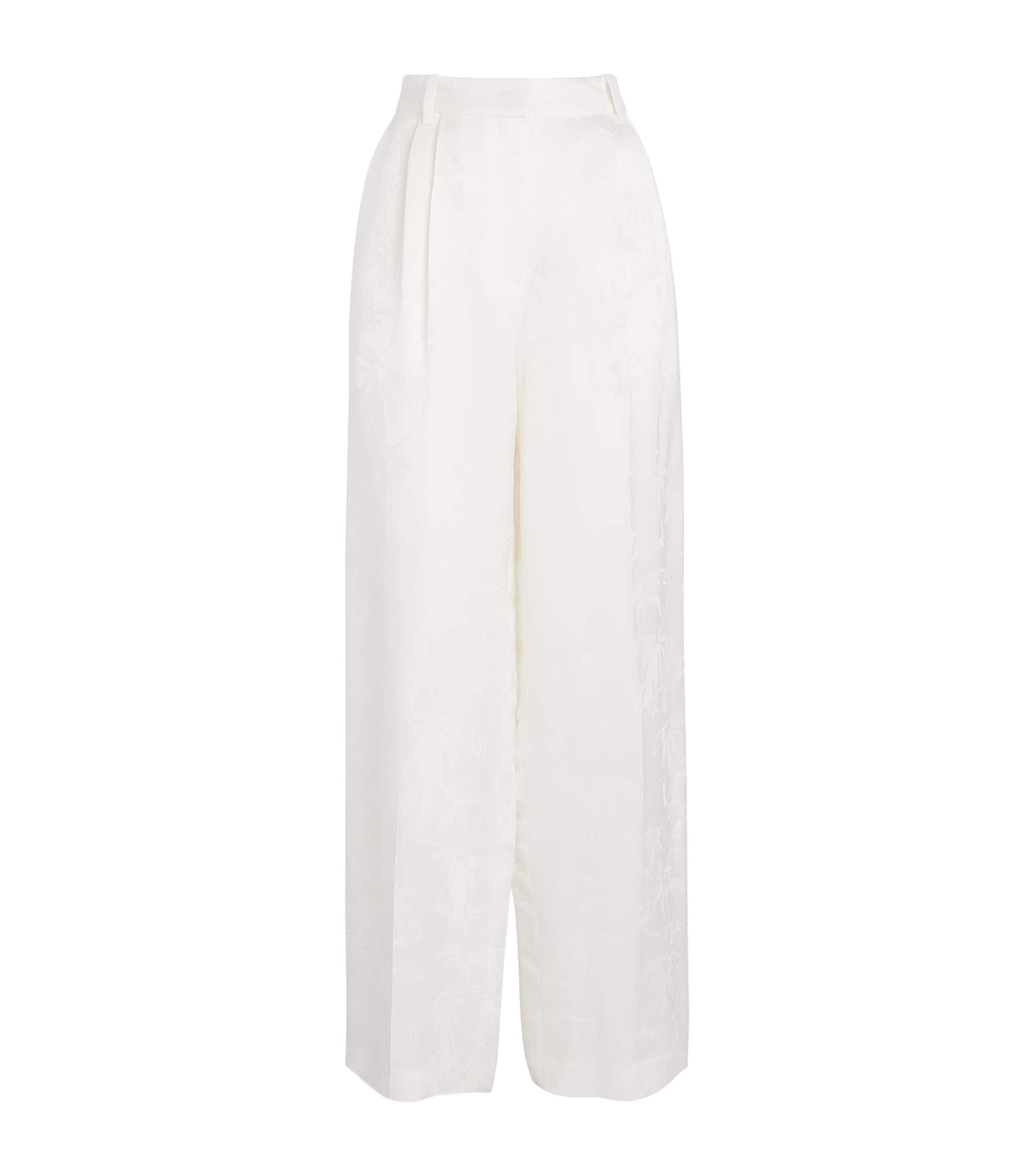 【関税＆送料込み】Givenchy Wool Pleated Trouses Givenchy Wool Cocoon Trousers | Harrods US