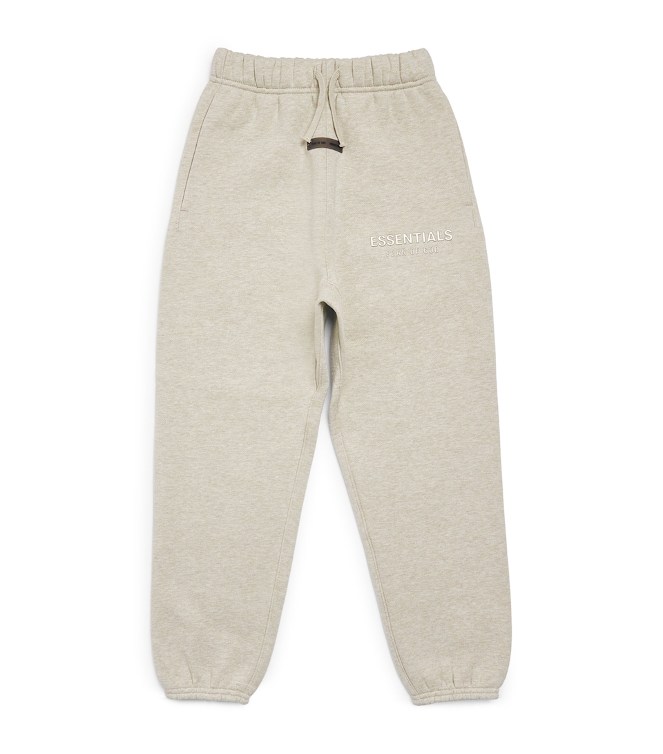 FEAR OF GOD ESSENTIALS KIDS Logo Sweatpants (8-12 Years) Heather Stone