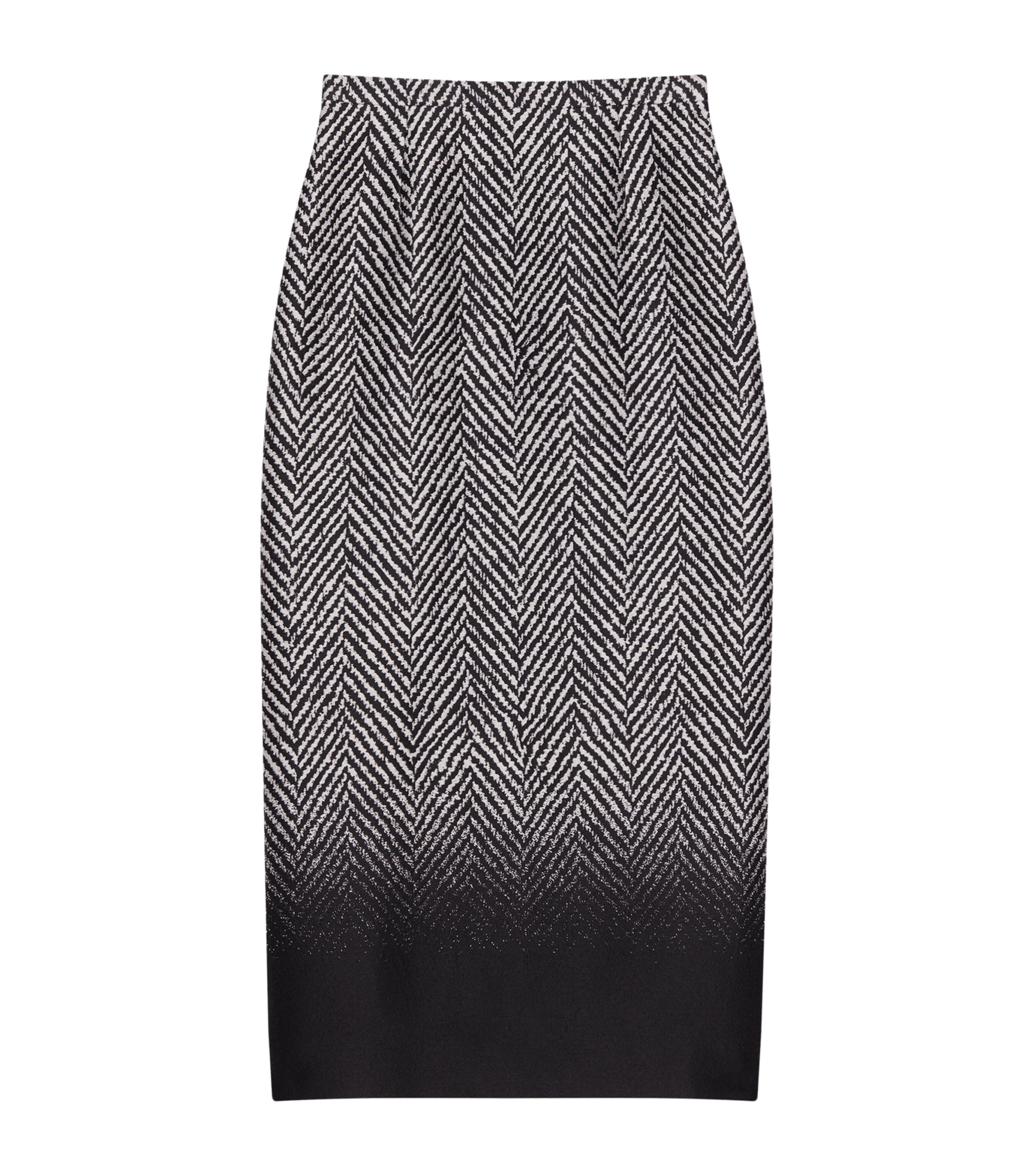 Wool-Blend Midi Skirt
