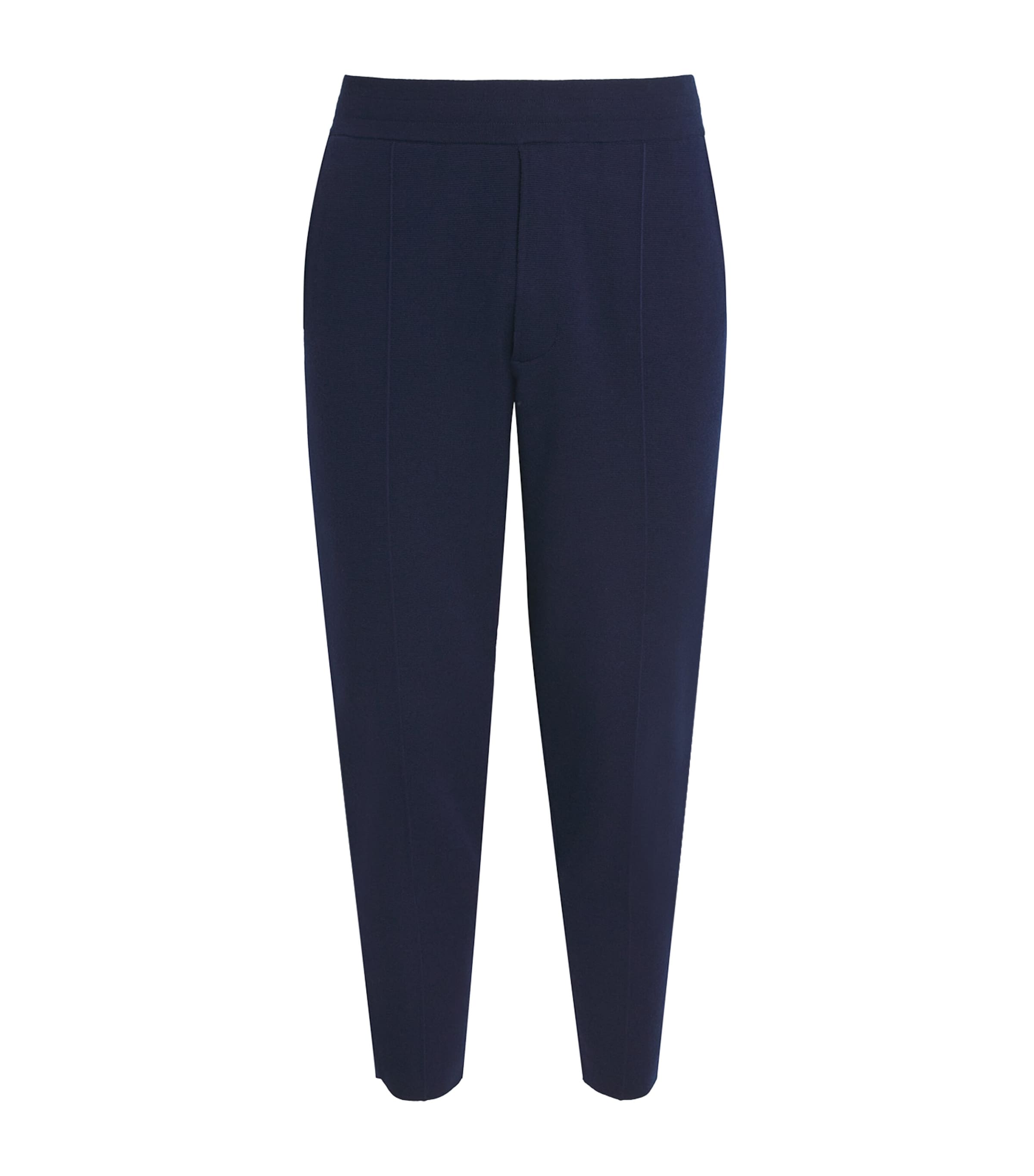 Merino Wool-Blend Trousers