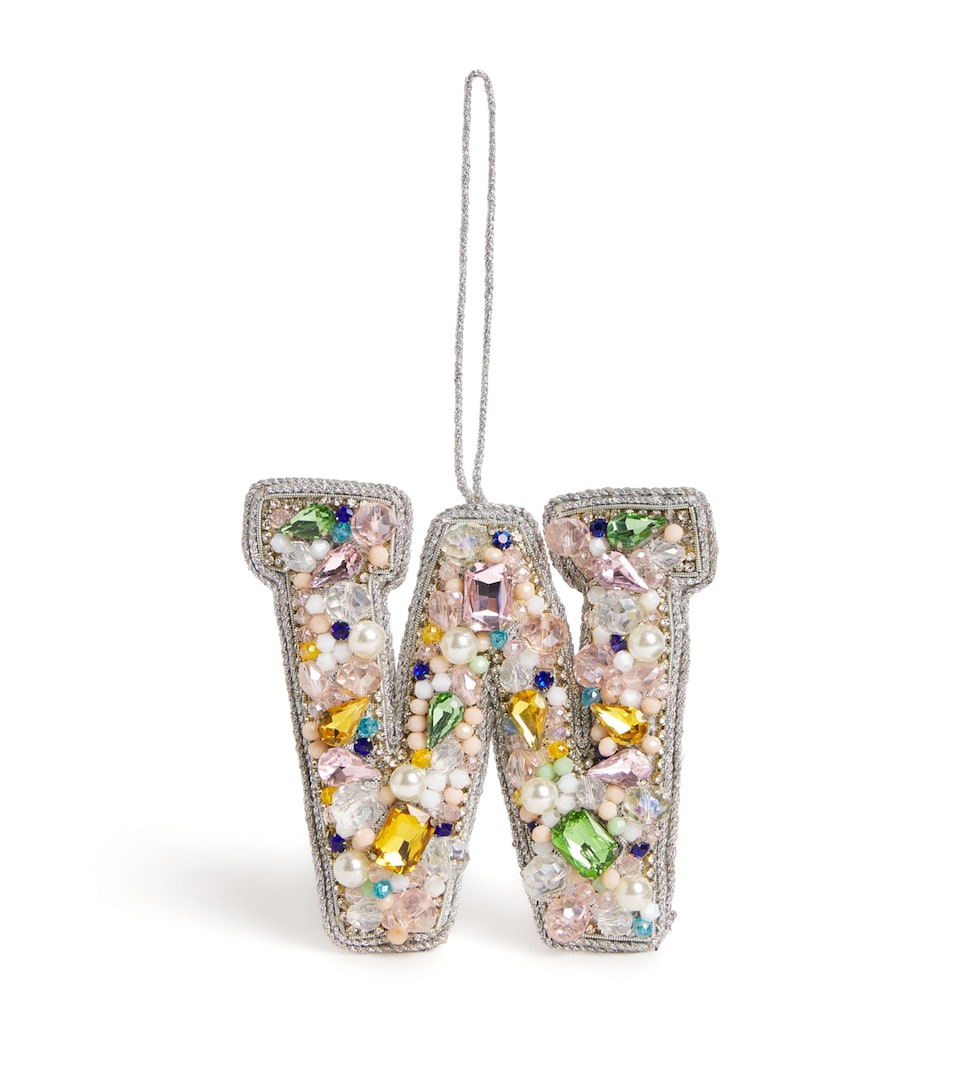 Embellished W Tree Decoration