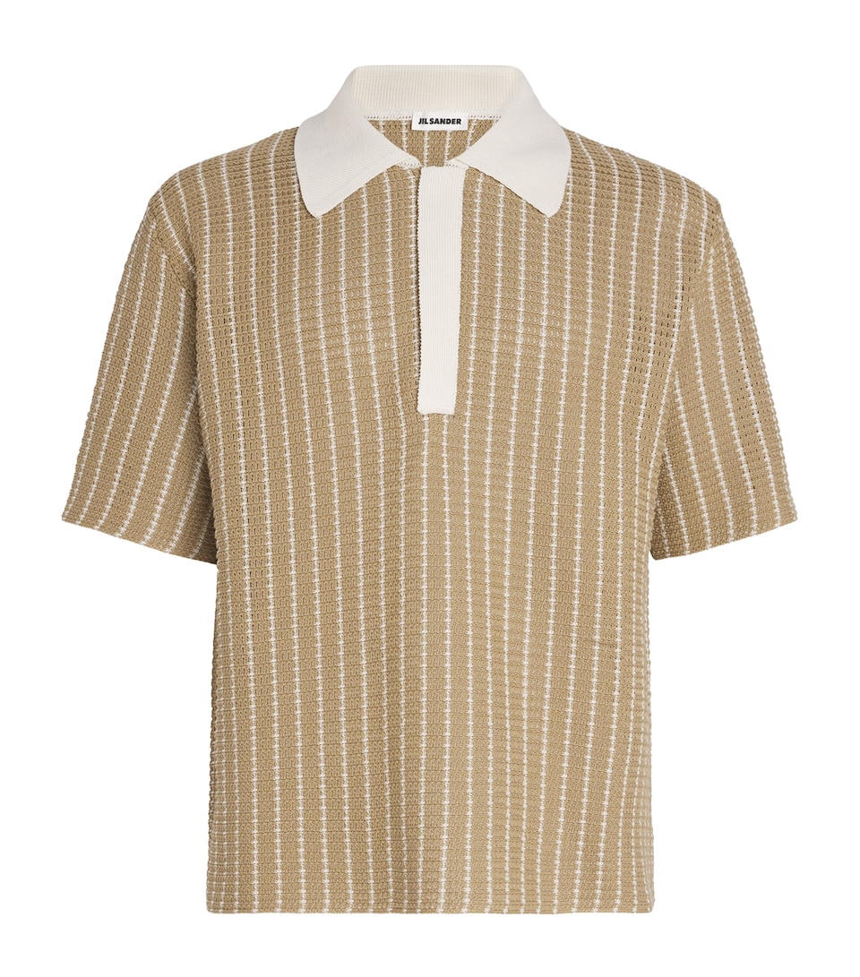 Knitted Polo Shirt
