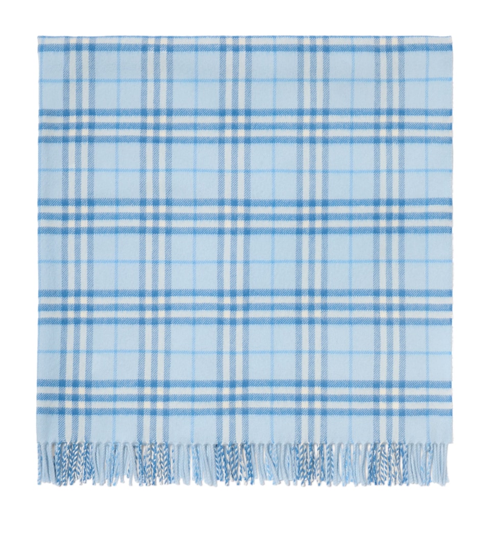 Wool Check Blanket