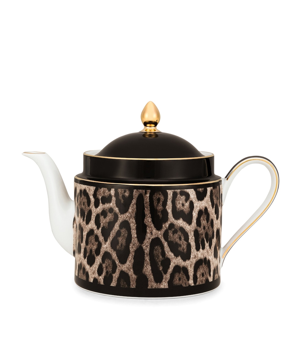 Porcelain Leopardo Teapot