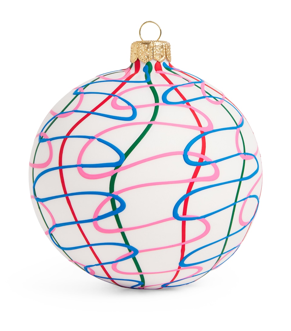 Coloured Lines Bauble