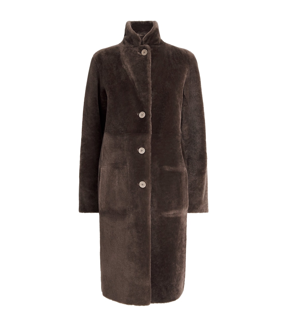 Shearling Reversible Britanny Coat