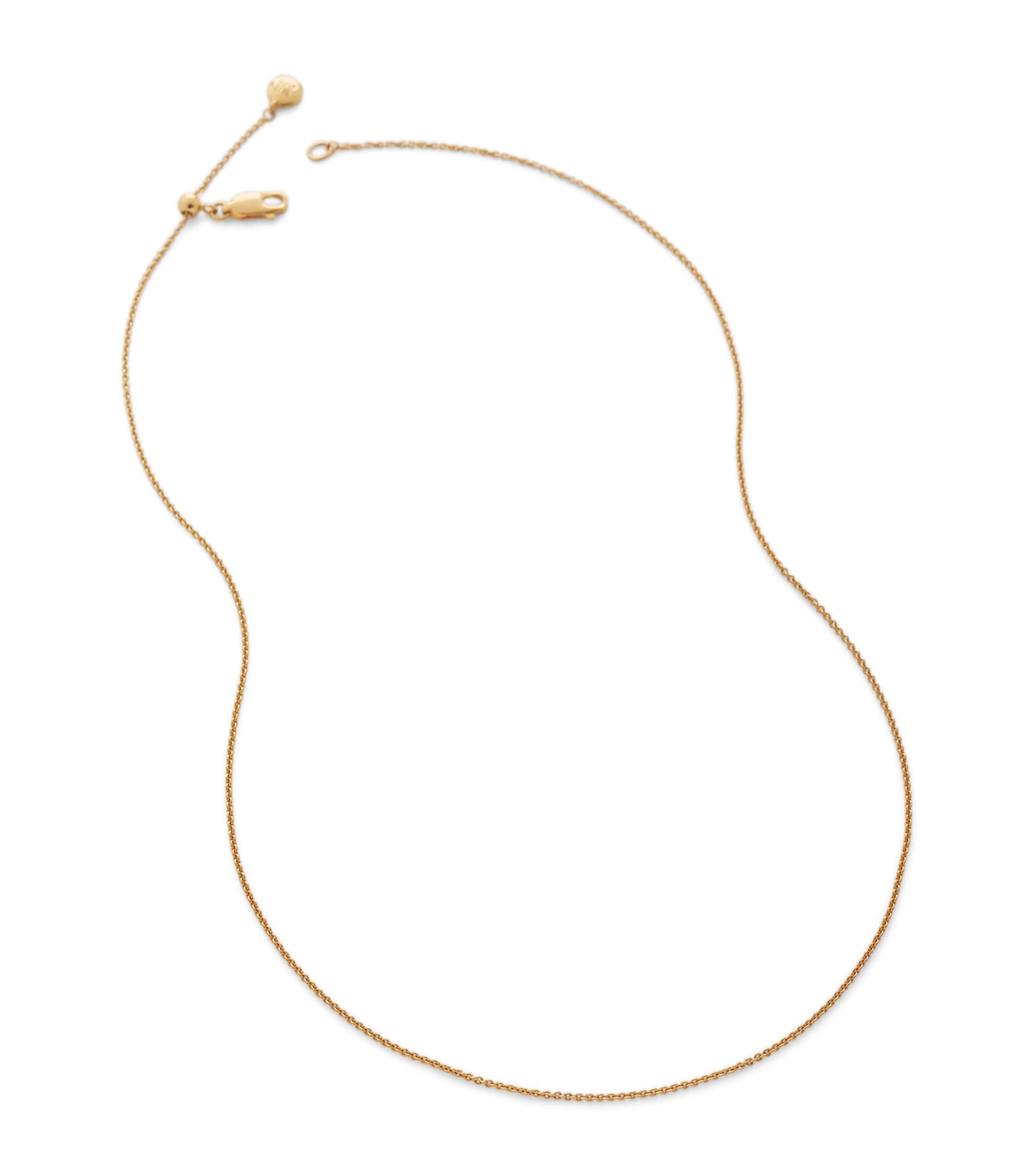 Gold Vermeil Fine Chain Necklace